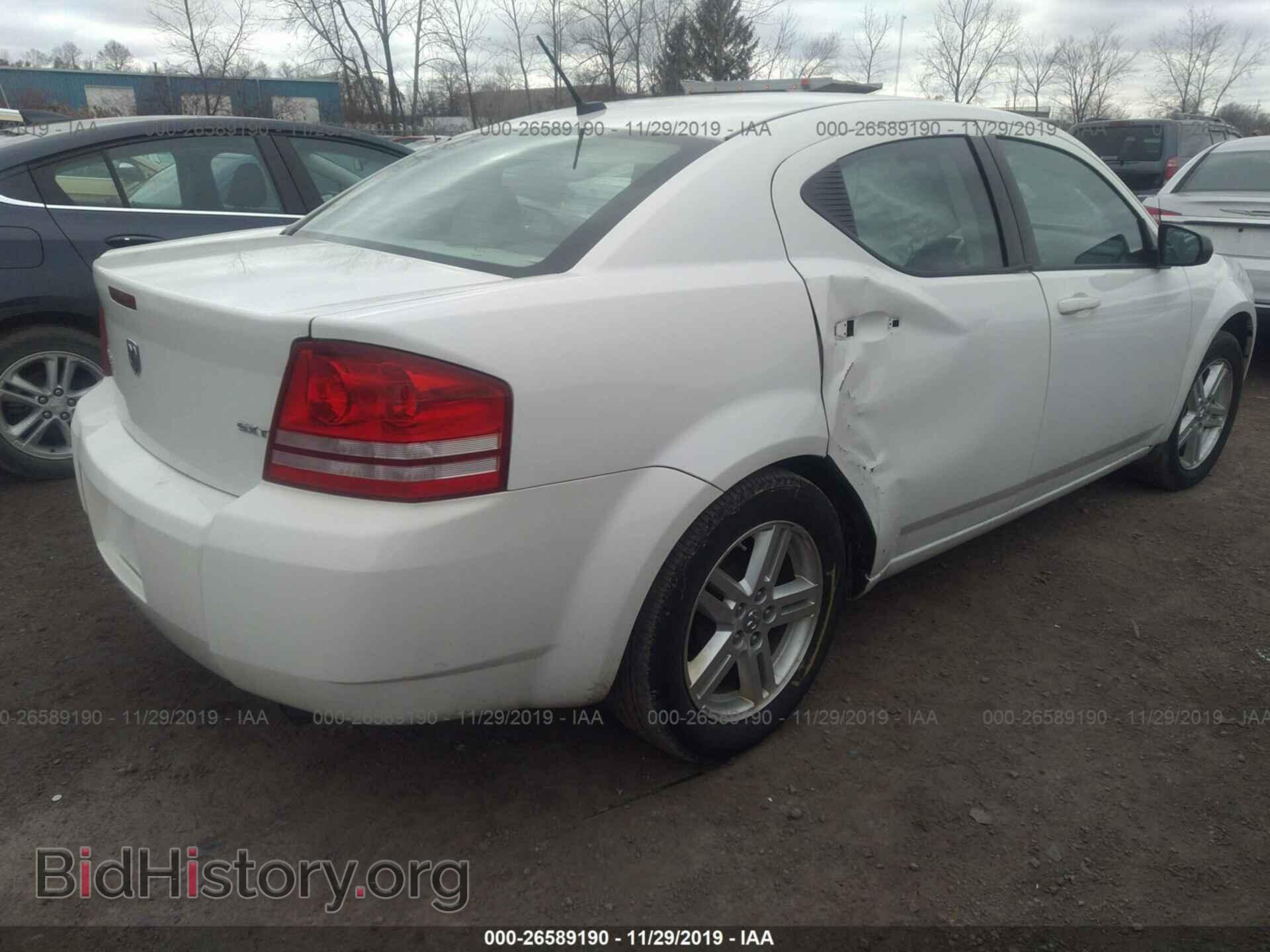 2008 DODGE AVENGER - VIN: 1B3LC56K48N291581 - Фото 4
