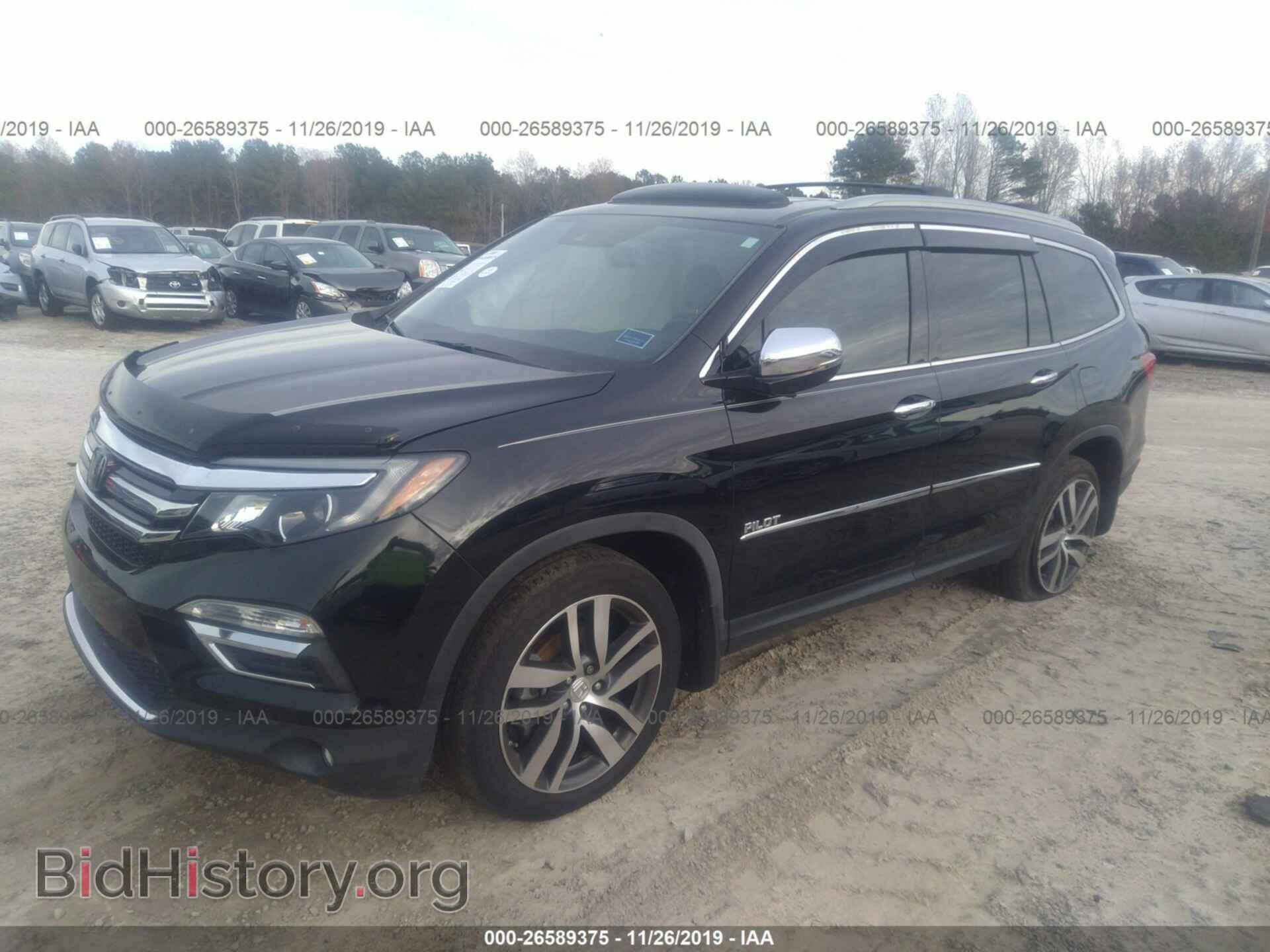 2017 Honda Pilot - VIN: 5FNYF5H99HB002599 - Фото 2
