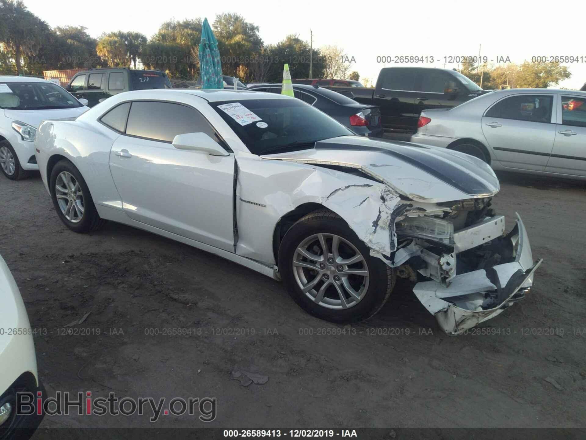 Photo 2G1FA1E35E9244376 - CHEVROLET CAMARO 2014