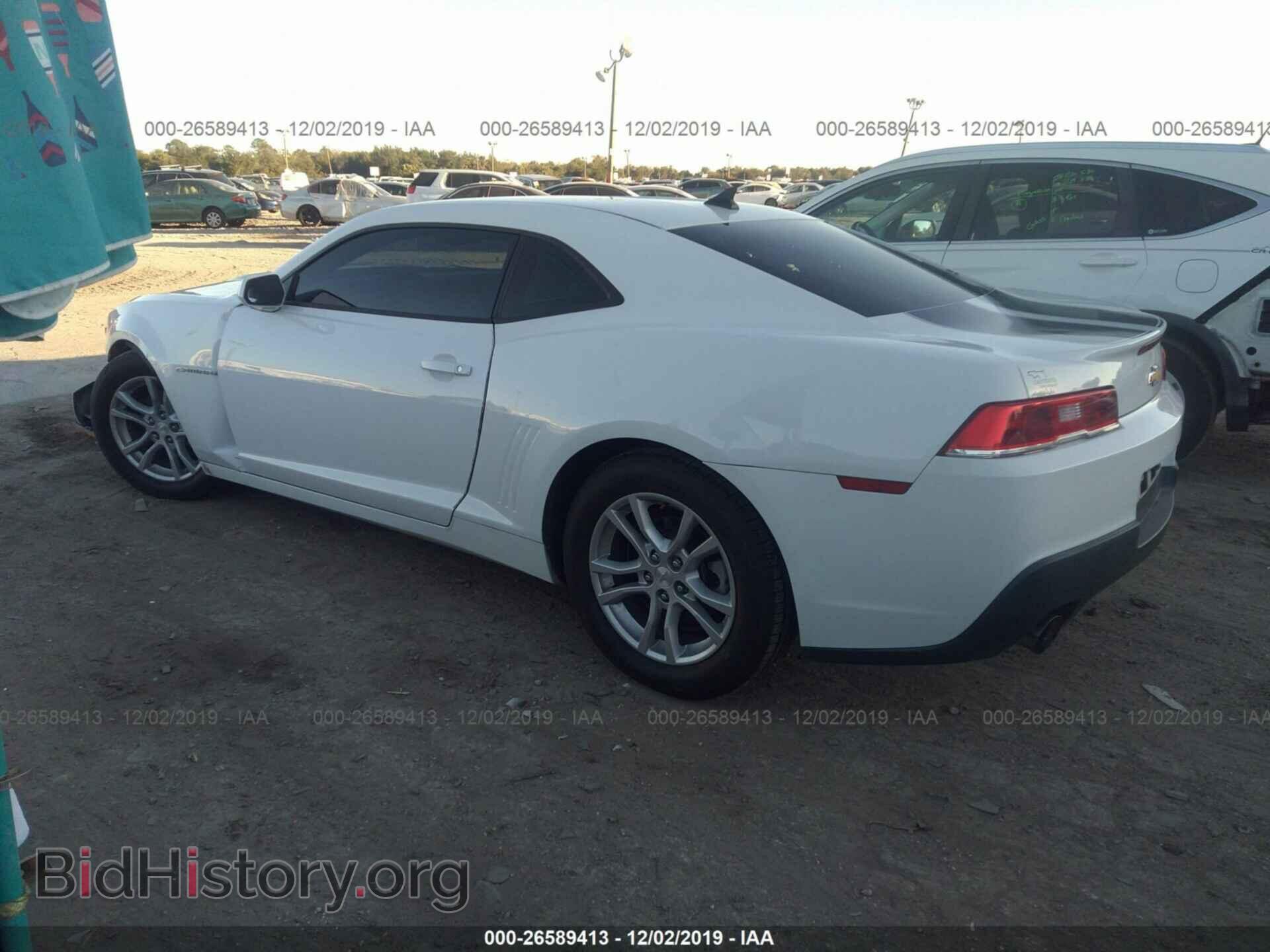 2014 CHEVROLET CAMARO - VIN: 2G1FA1E35E9244376 - Фото 3