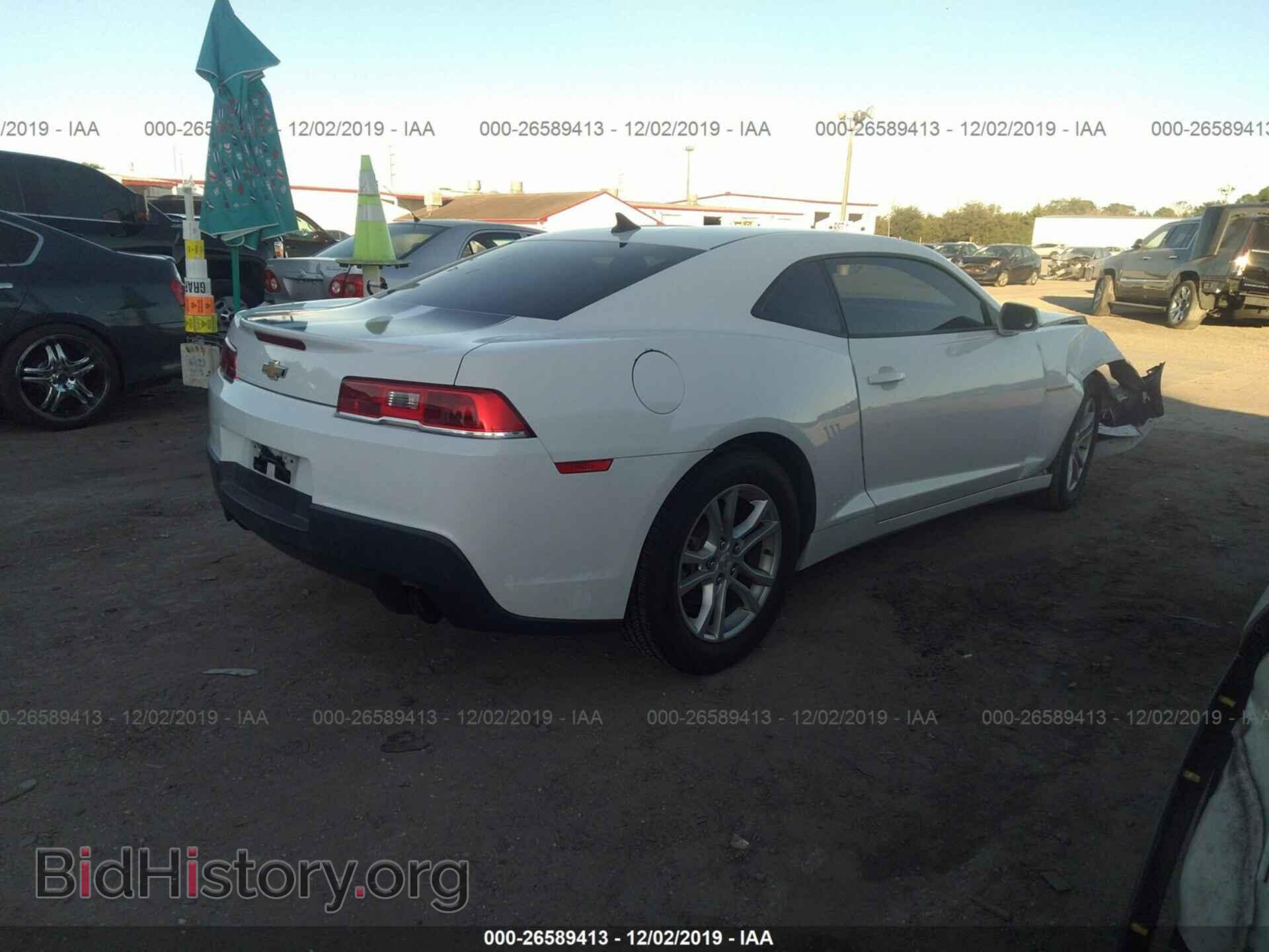 2014 CHEVROLET CAMARO - VIN: 2G1FA1E35E9244376 - Фото 4