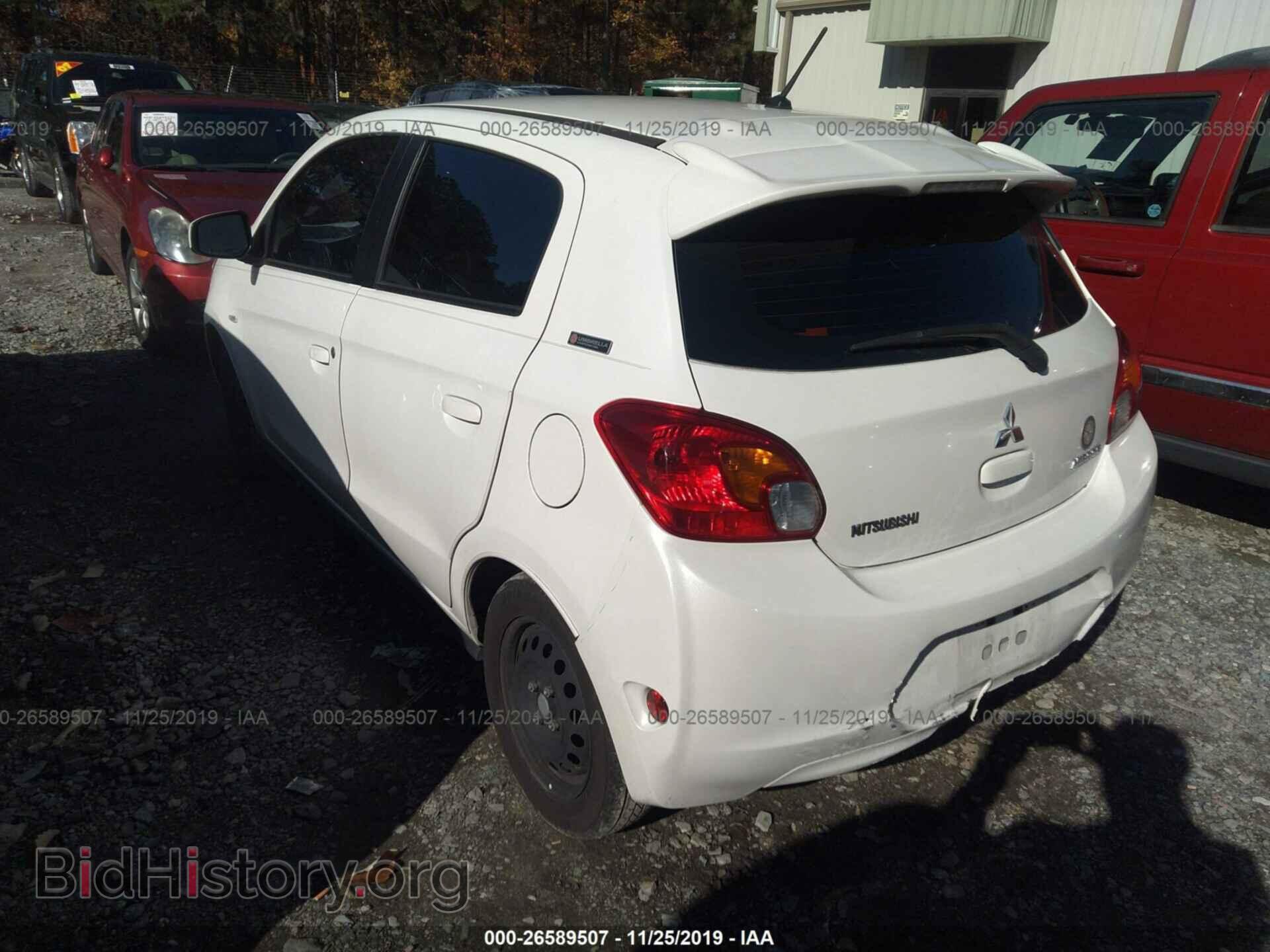 2015 MITSUBISHI MIRAGE - VIN: ML32A3HJ4FH044164 - Photo 3