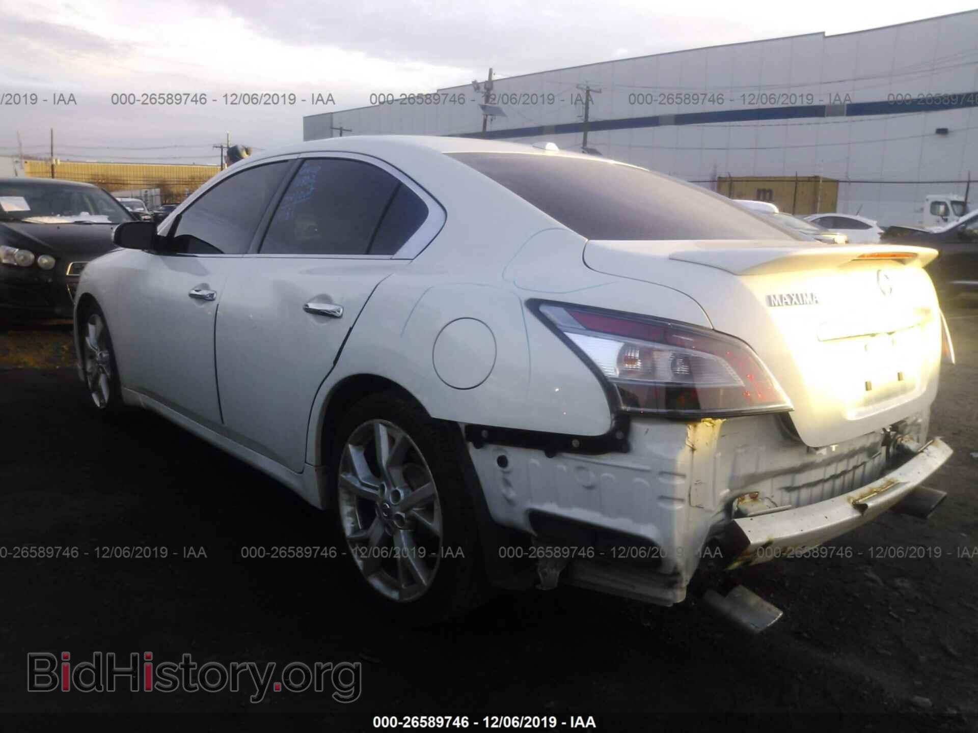 2012 NISSAN MAXIMA - VIN: 1N4AA5APXCC826065 - Фото 3