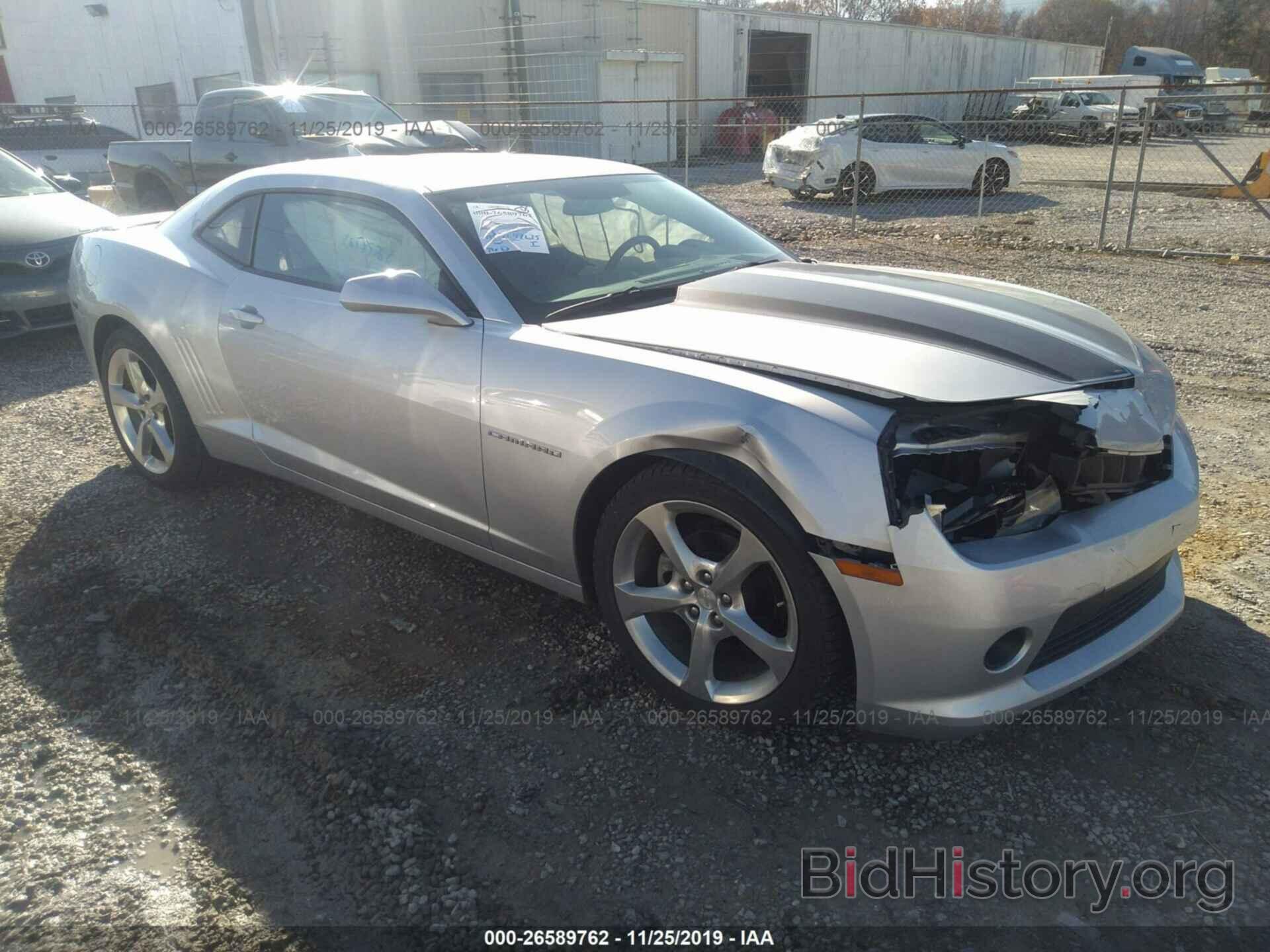 Photo 2G1FC1E32E9266362 - CHEVROLET CAMARO 2014