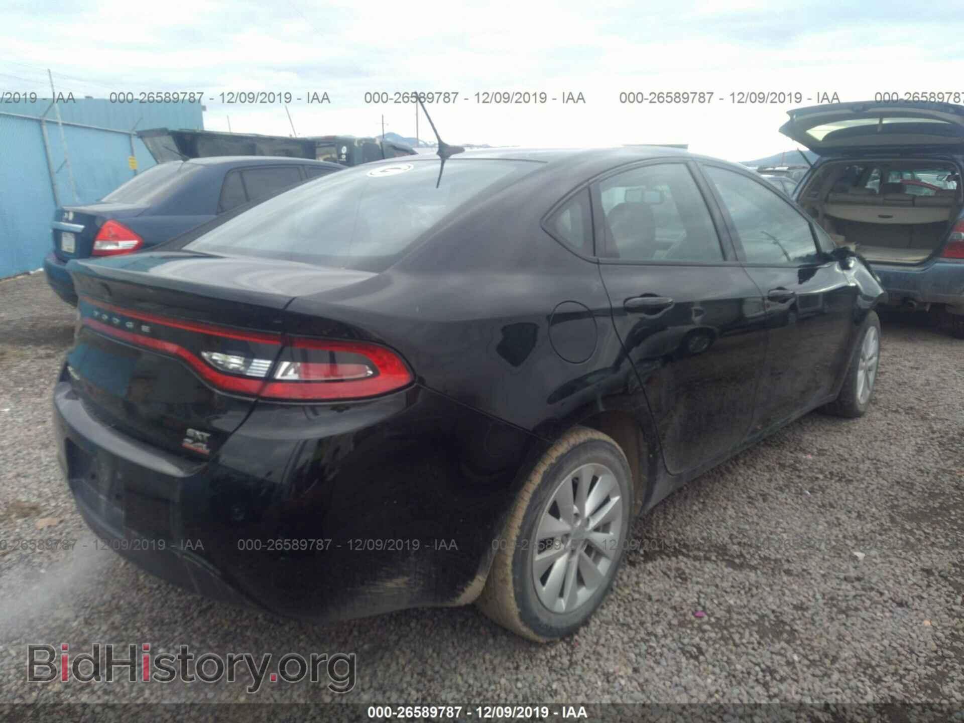 2014 DODGE DART - VIN: 1C3CDFBBXED907345 - Photo 4