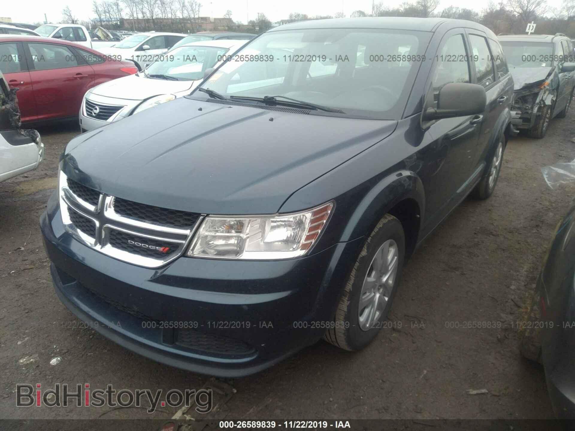 2014 DODGE JOURNEY - VIN: 3C4PDCAB8ET245692 - Фото 2