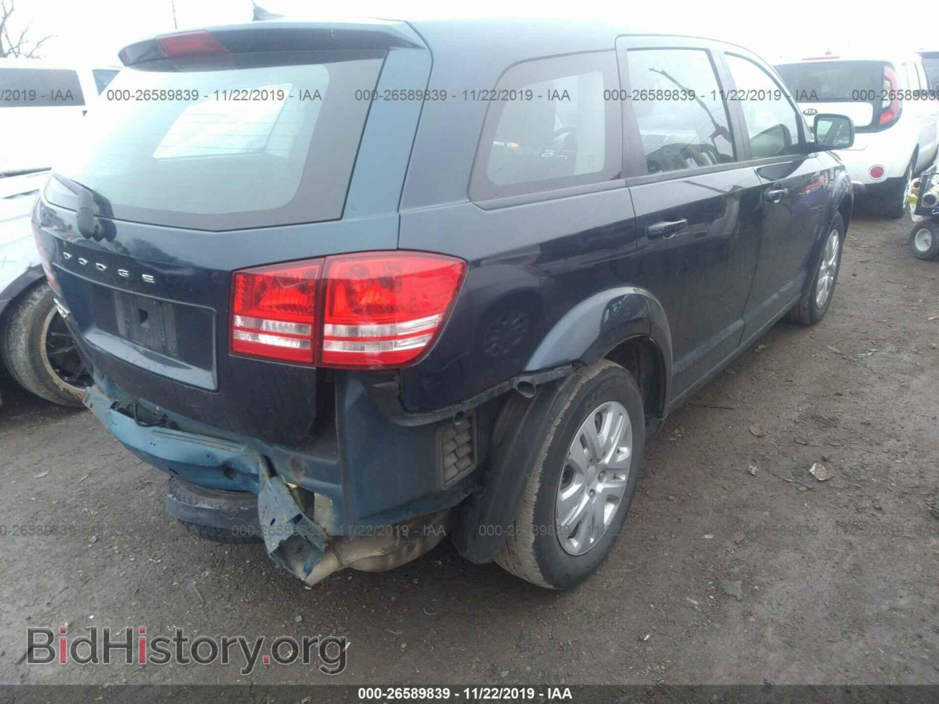 2014 DODGE JOURNEY - VIN: 3C4PDCAB8ET245692 - Фото 4