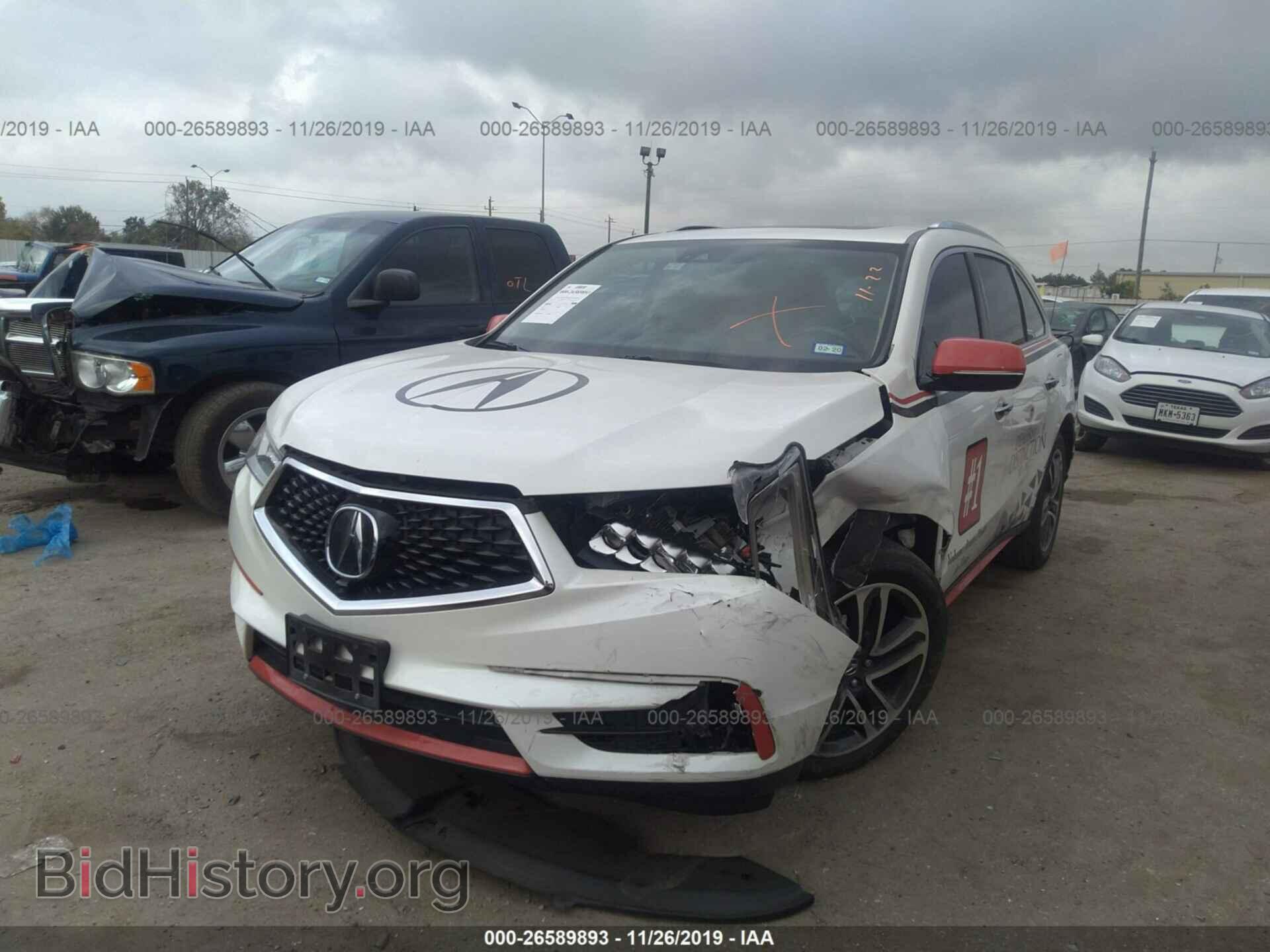 2017 ACURA MDX - VIN: 5FRYD3H93HB011128 - Фото 2