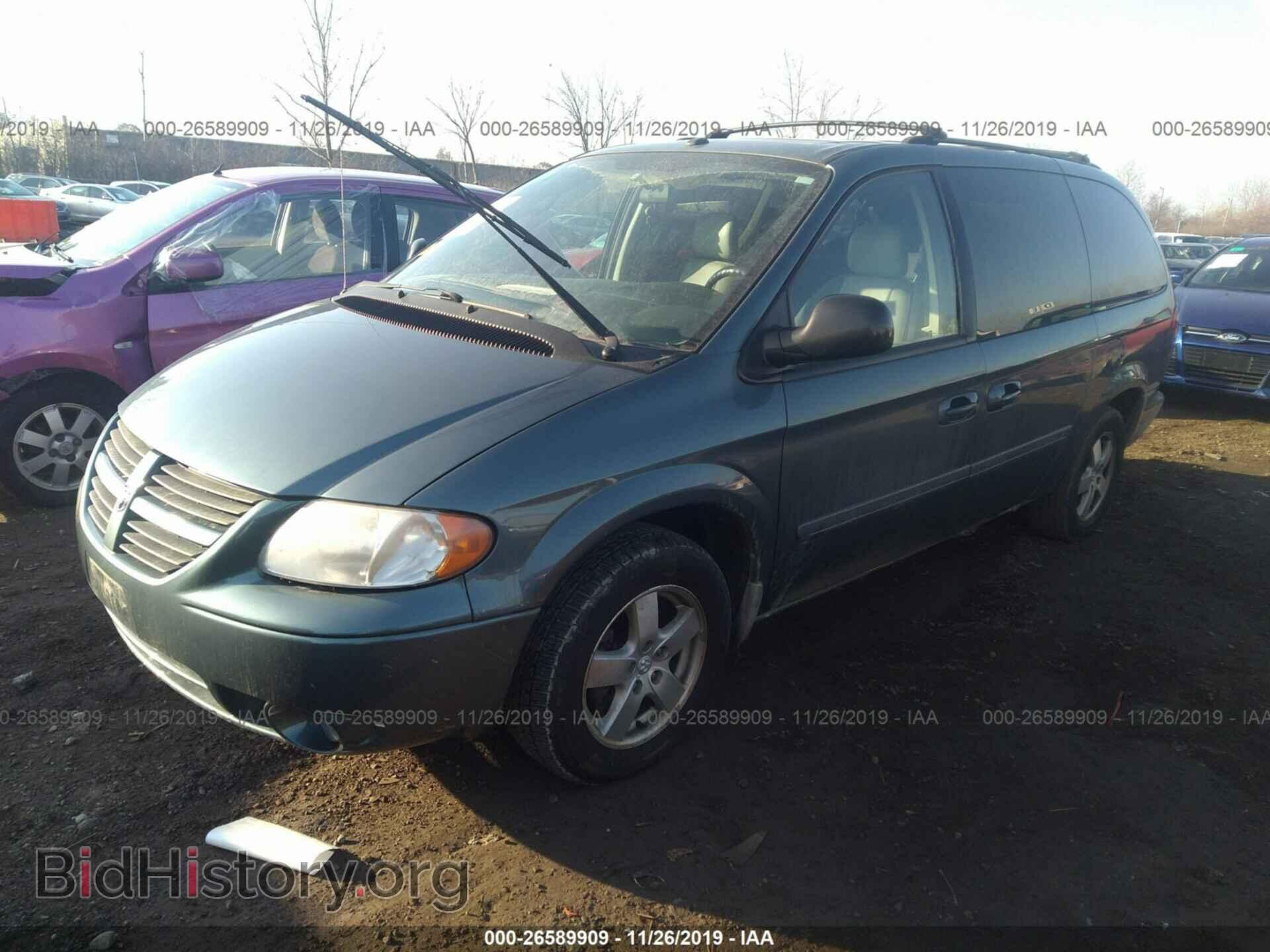2007 DODGE GRAND CARAVAN - VIN: 2D4GP44L87R221841 - Фото 2