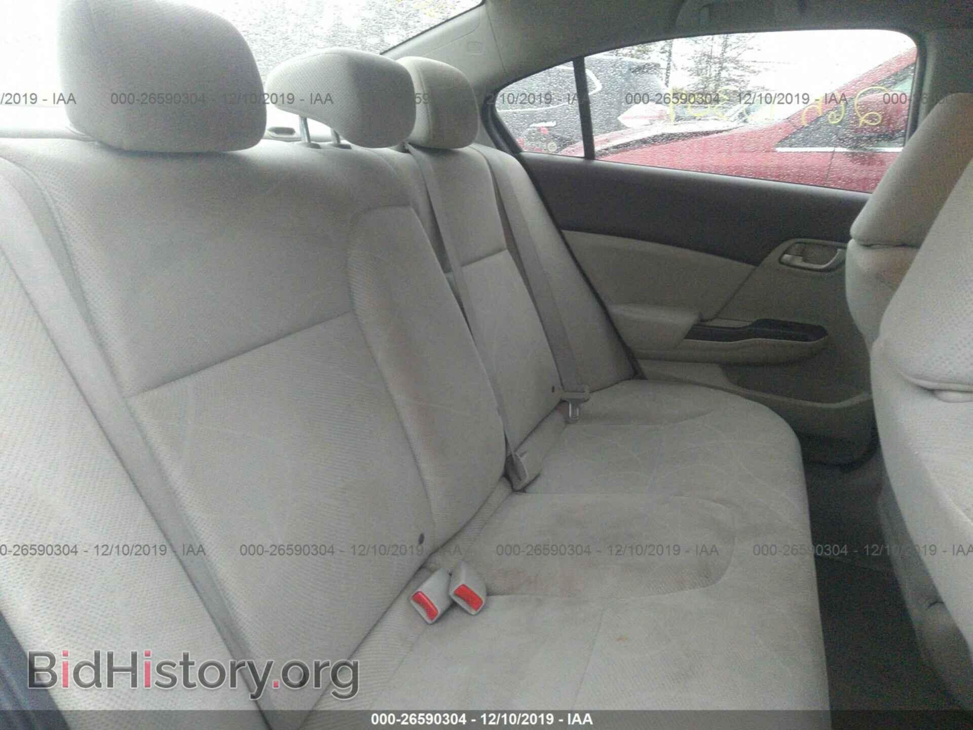 2012 HONDA CIVIC - VIN: 19XFB2F59CE332288 - Photo 8