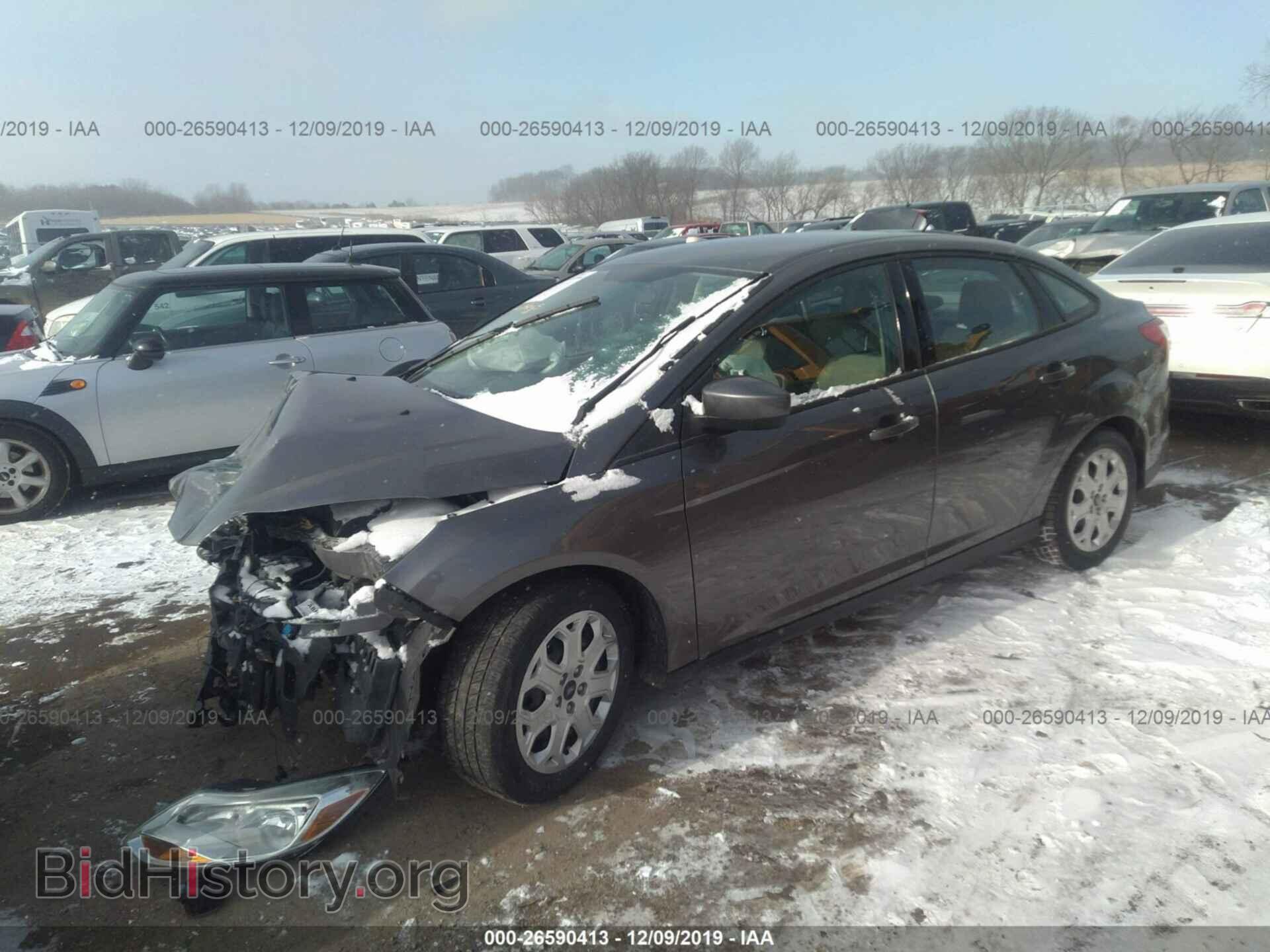 2012 FORD FOCUS - VIN: 1FAHP3F23CL294897 - Фото 2