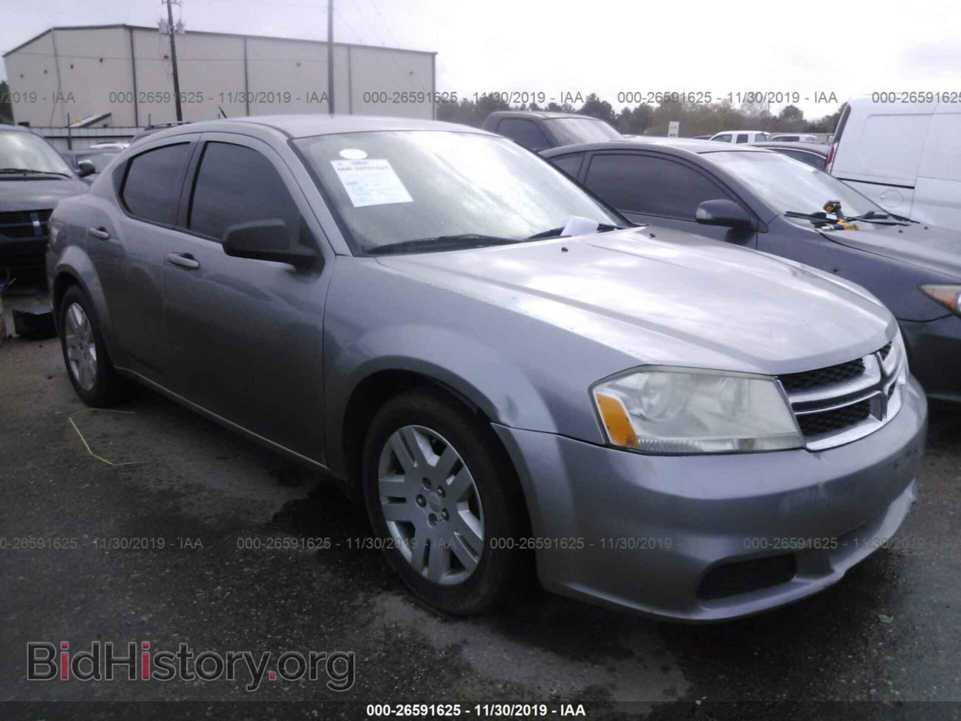 Photo 1C3CDZAB5DN529687 - DODGE AVENGER 2013