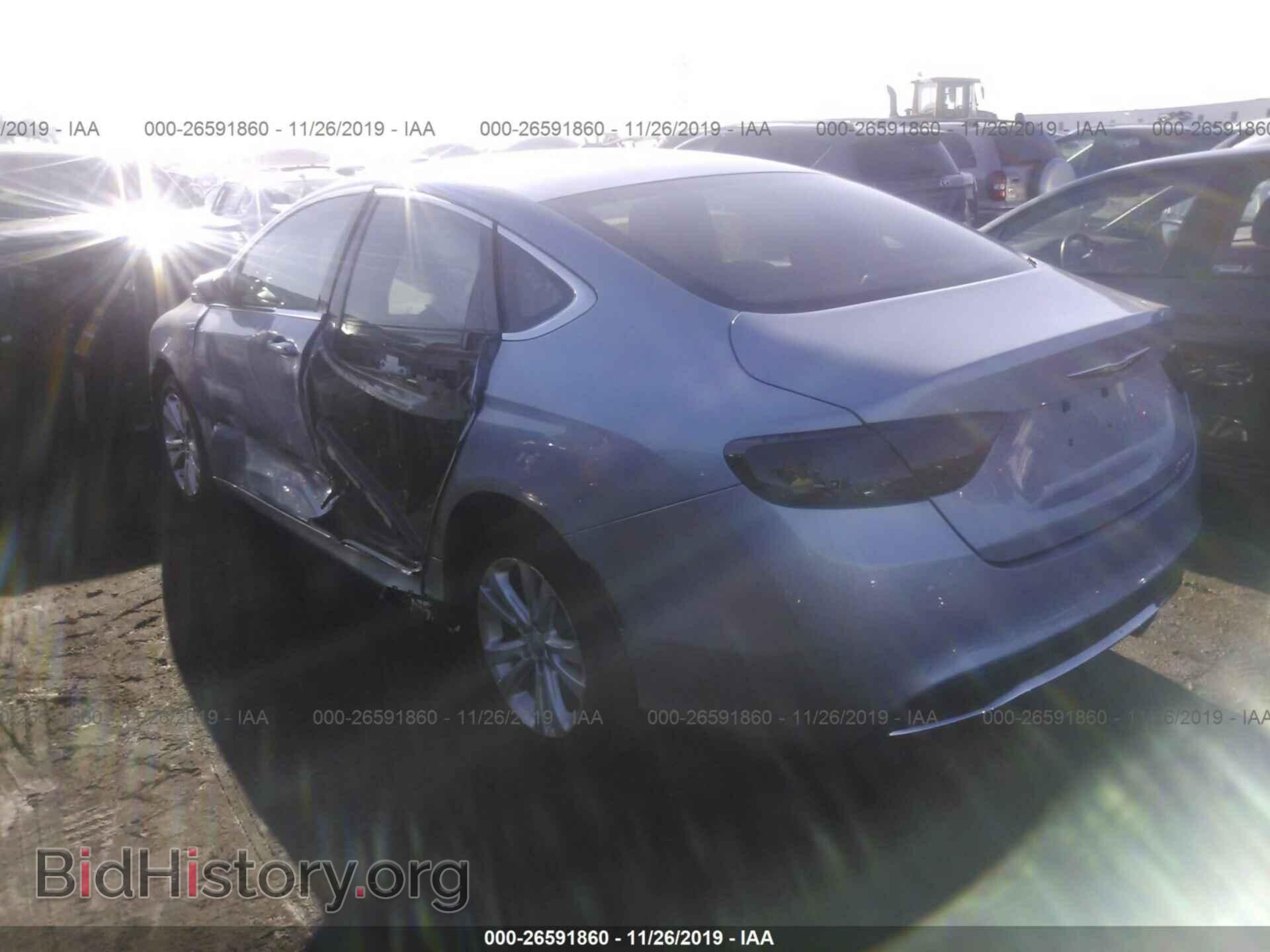 2015 CHRYSLER 200 - VIN: 1C3CCCAB8FN711001 - Фото 3
