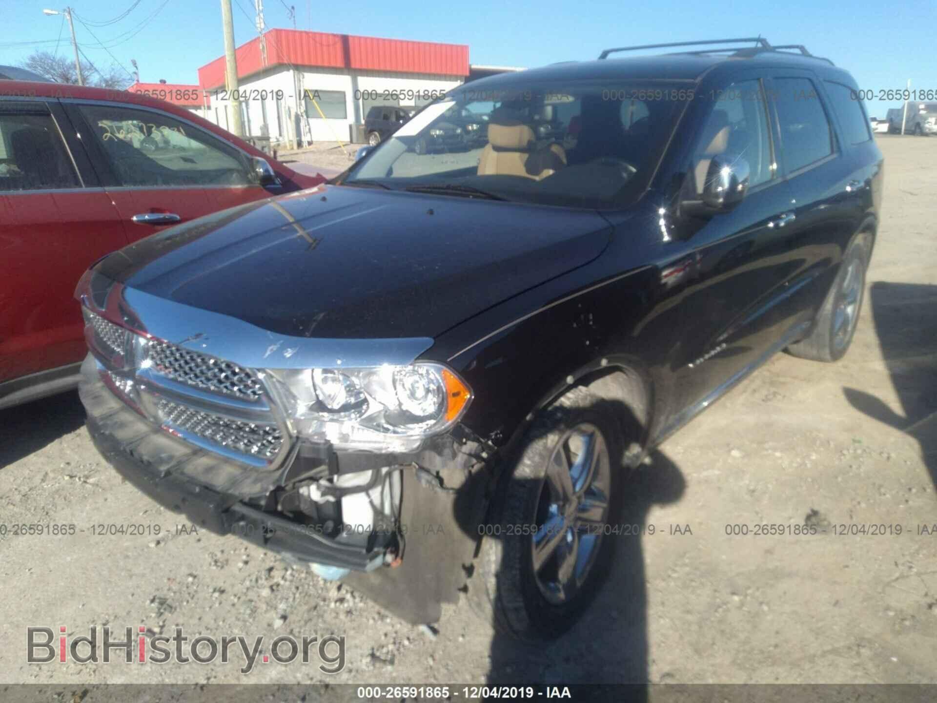 2012 DODGE DURANGO - VIN: 1C4SDJET5CC183162 - Фото 2
