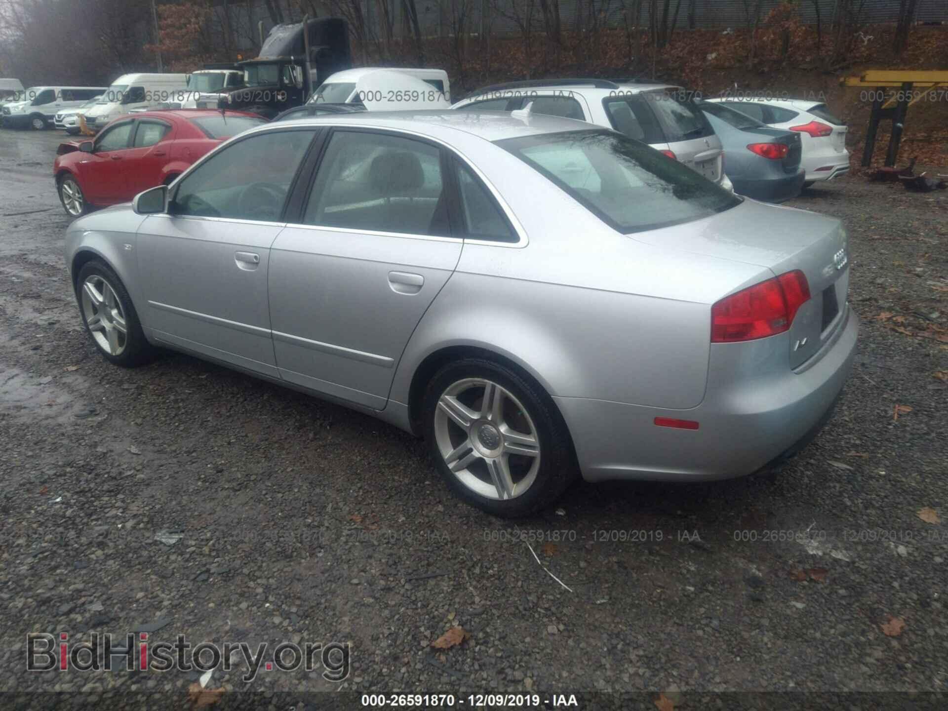 2007 AUDI A4 - VIN: WAUAF78E07A072667 - Фото 3