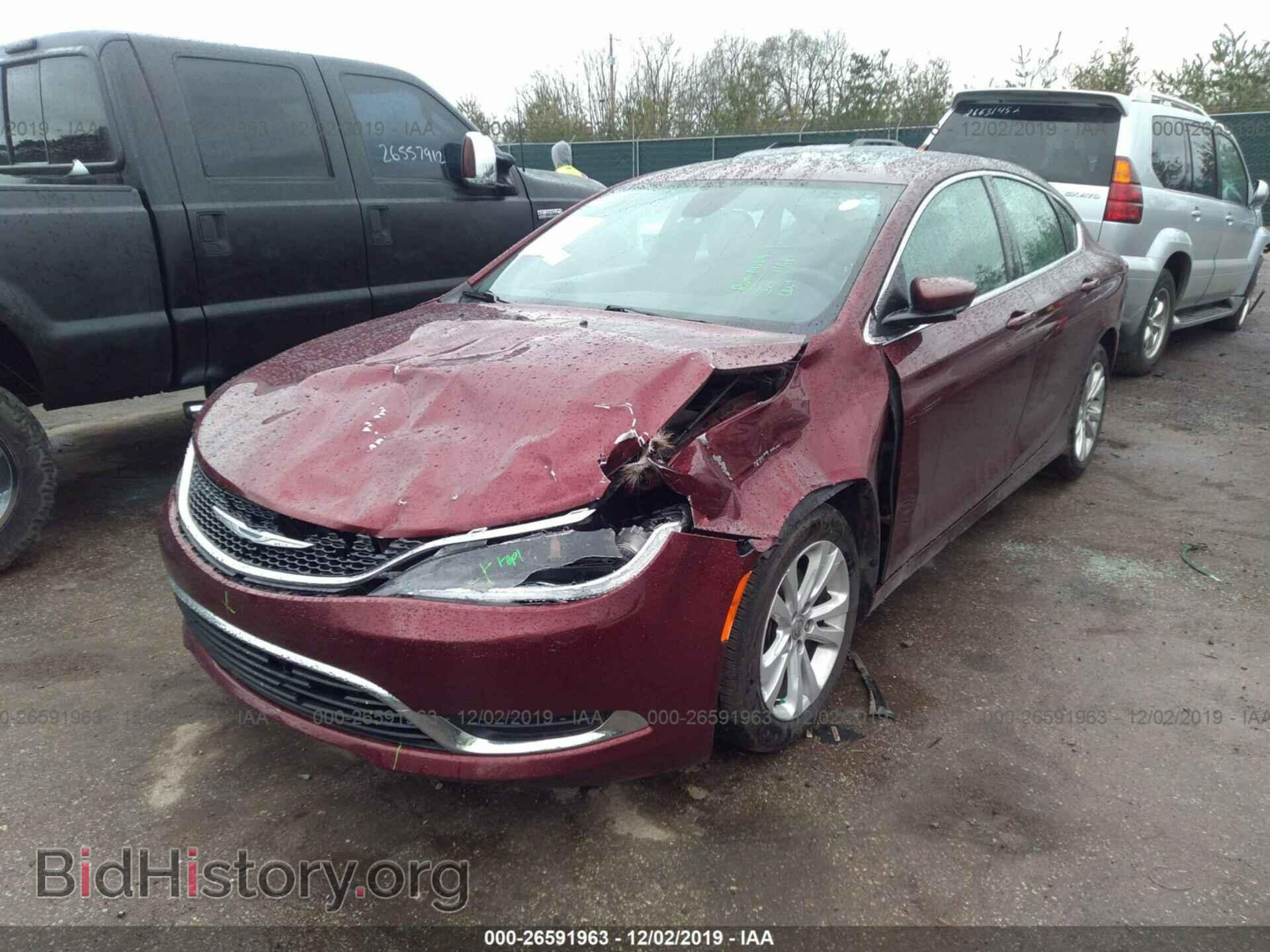 2015 CHRYSLER 200 - VIN: 1C3CCCABXFN631327 - Photo 2