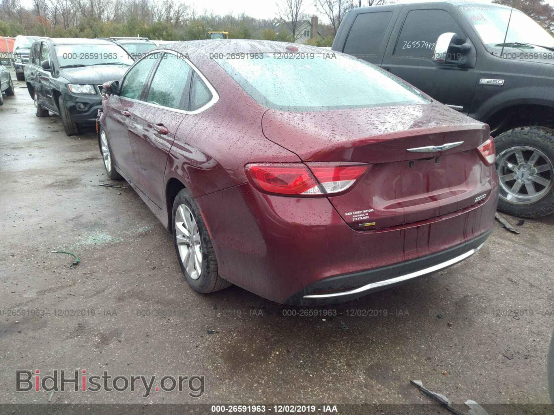 2015 CHRYSLER 200 - VIN: 1C3CCCABXFN631327 - Photo 3
