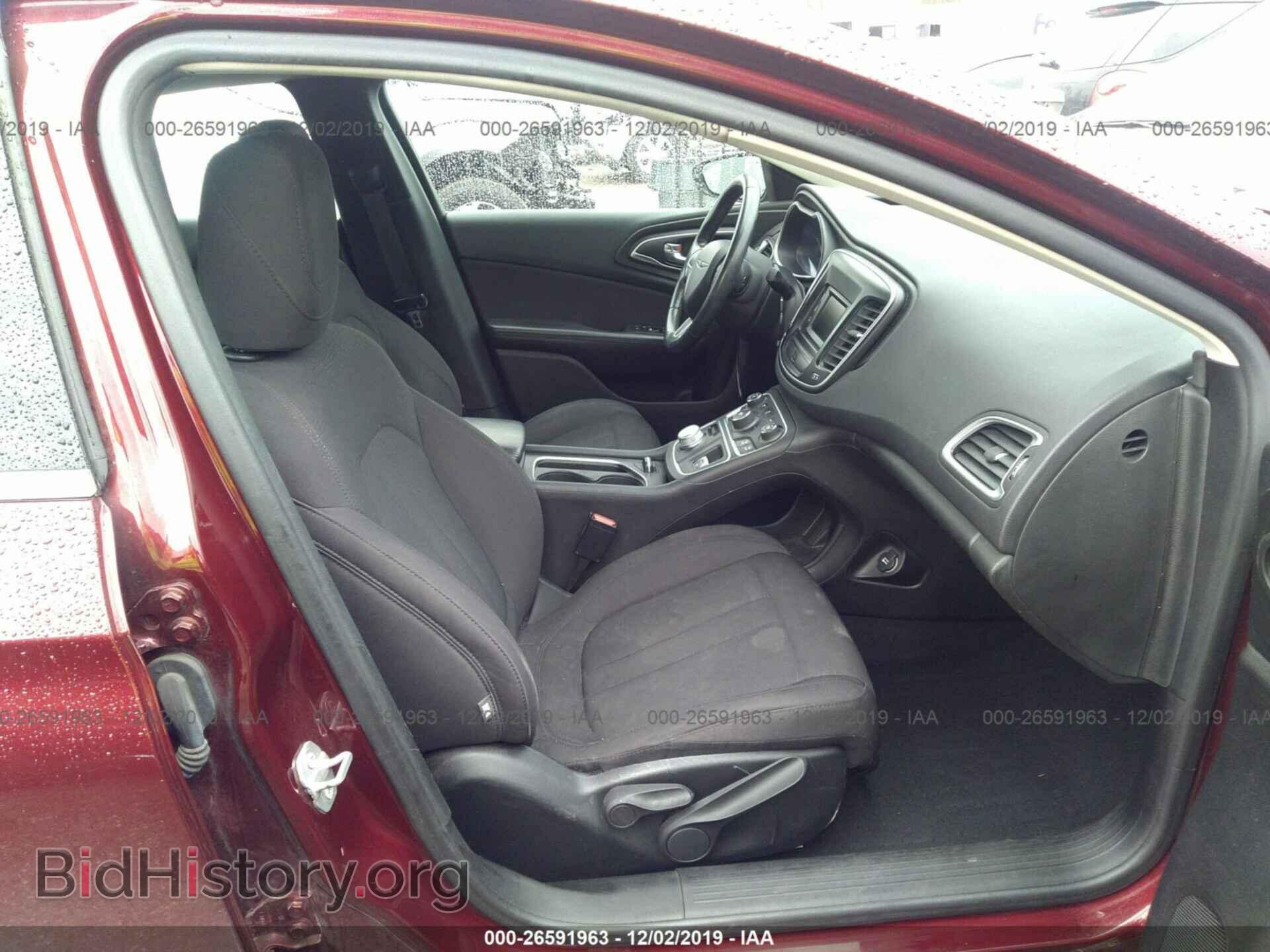 2015 CHRYSLER 200 - VIN: 1C3CCCABXFN631327 - Photo 5