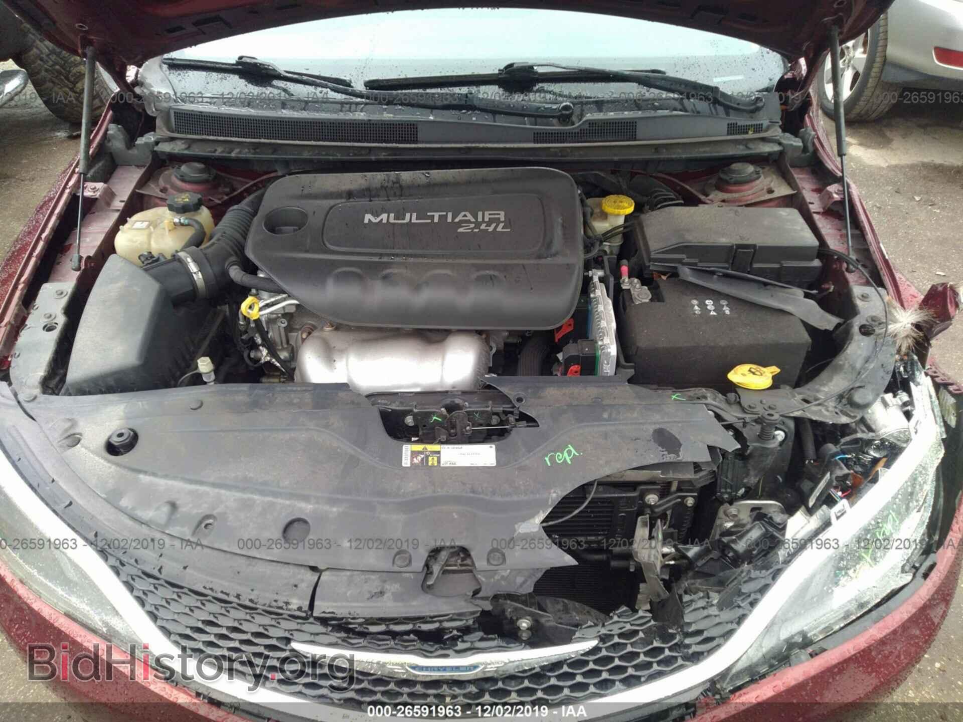 2015 CHRYSLER 200 - VIN: 1C3CCCABXFN631327 - Photo 10