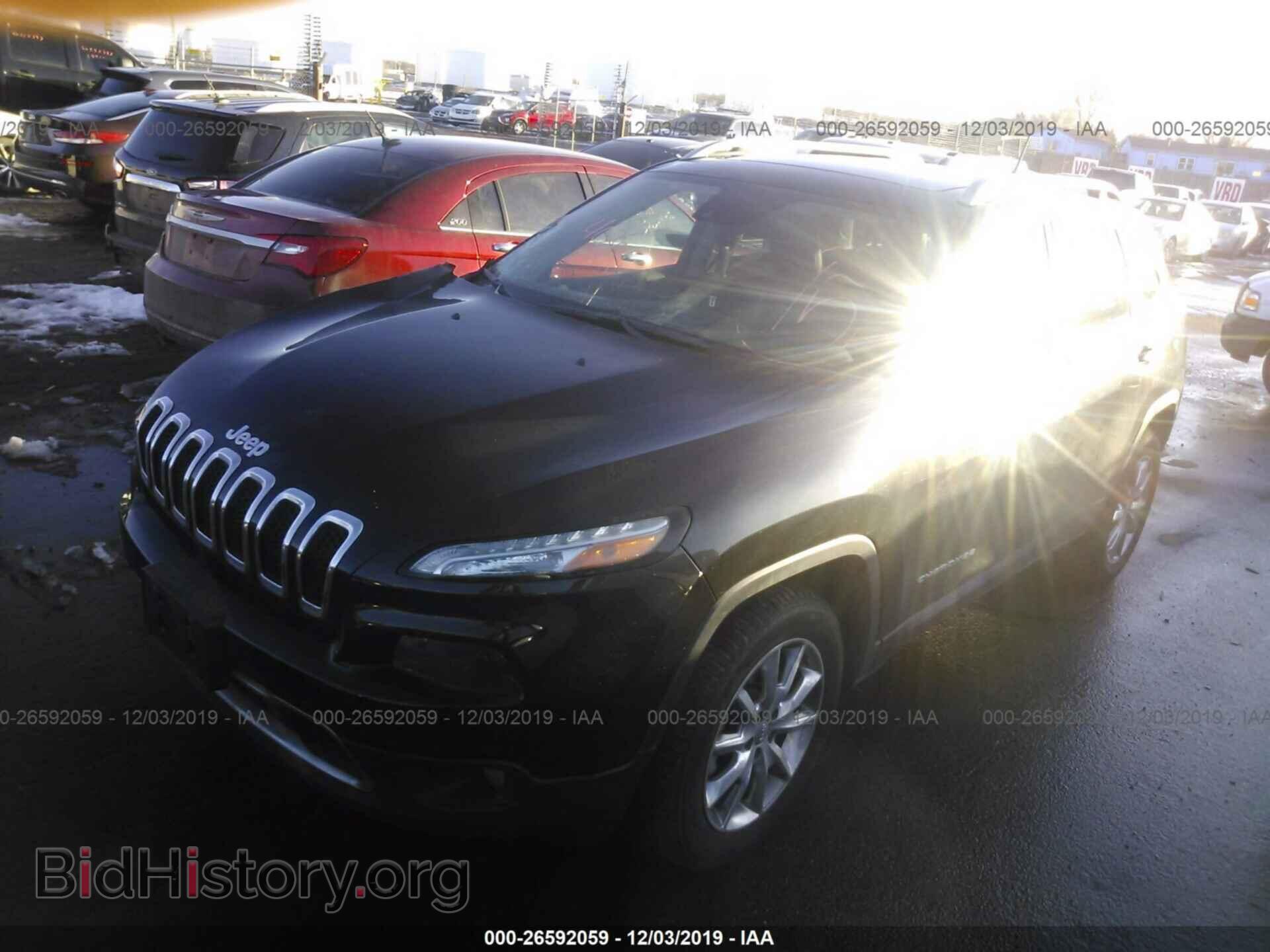 2014 JEEP CHEROKEE - VIN: 1C4PJMDS3EW167925 - Фото 2