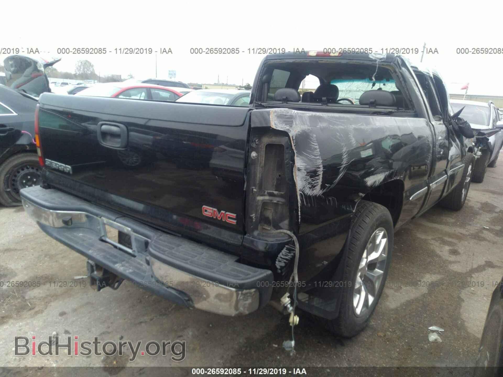 2002 GMC New Sierra - VIN: 2GTEC19TX21272952 - Фото 4