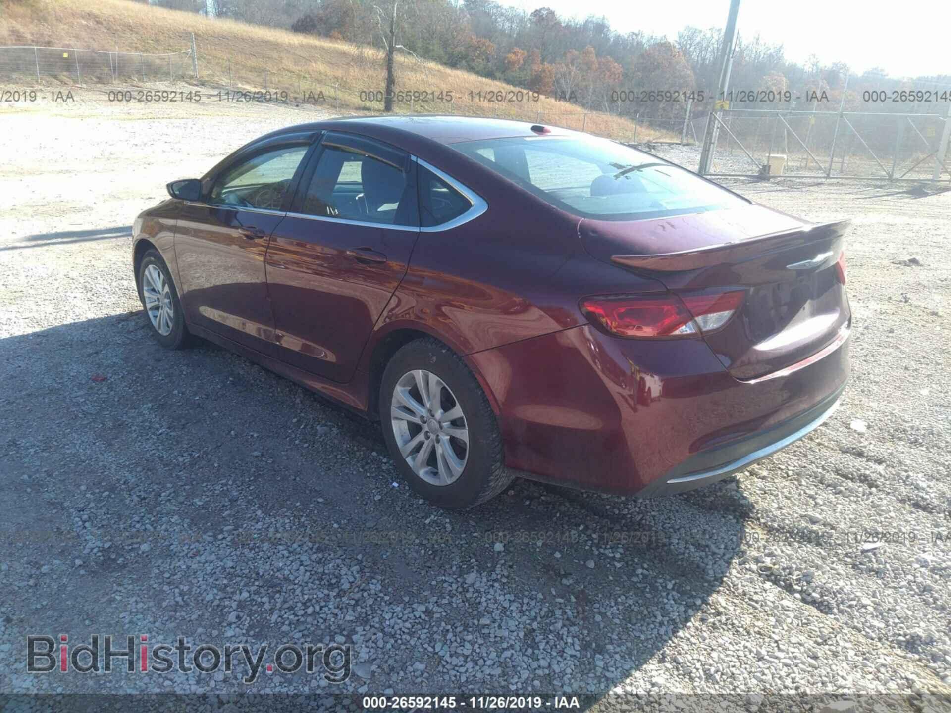 2016 Chrysler 200 - VIN: 1C3CCCAB6GN157149 - Фото 3