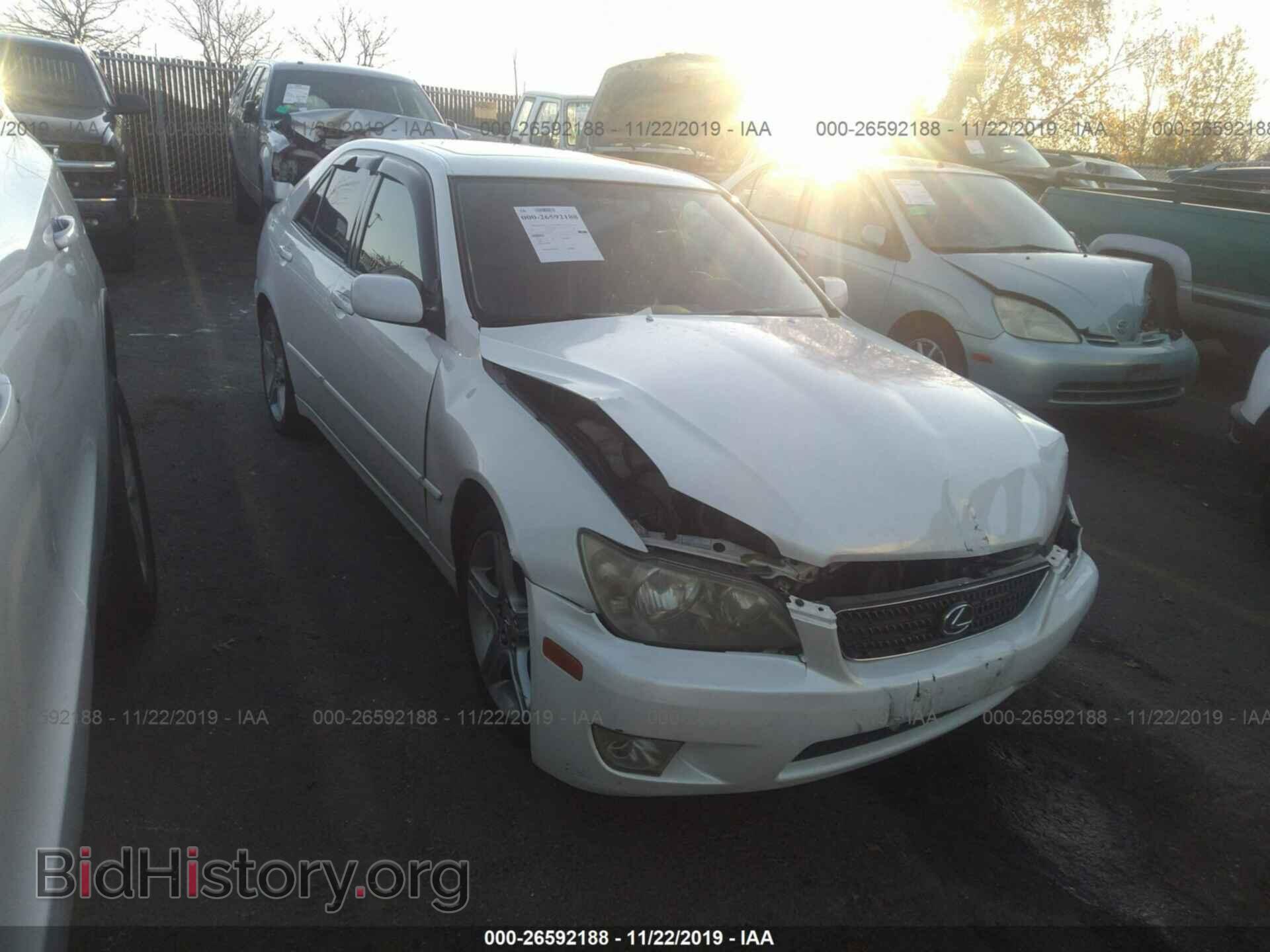 Фотография JTHBD192120061835 - LEXUS IS 2002
