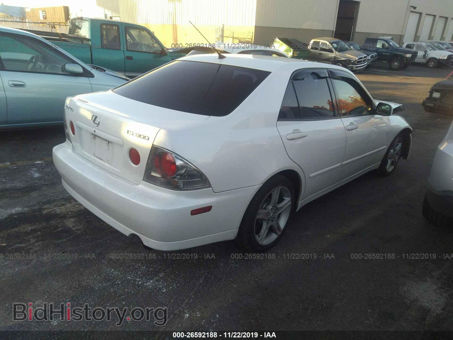 2002 LEXUS IS - VIN: JTHBD192120061835 - Фото 4