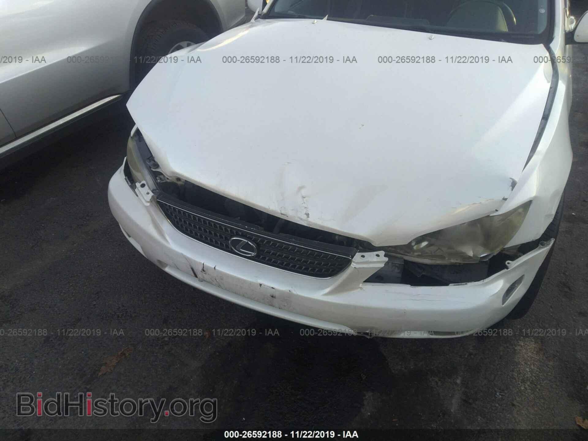 2002 LEXUS IS - VIN: JTHBD192120061835 - Фото 6
