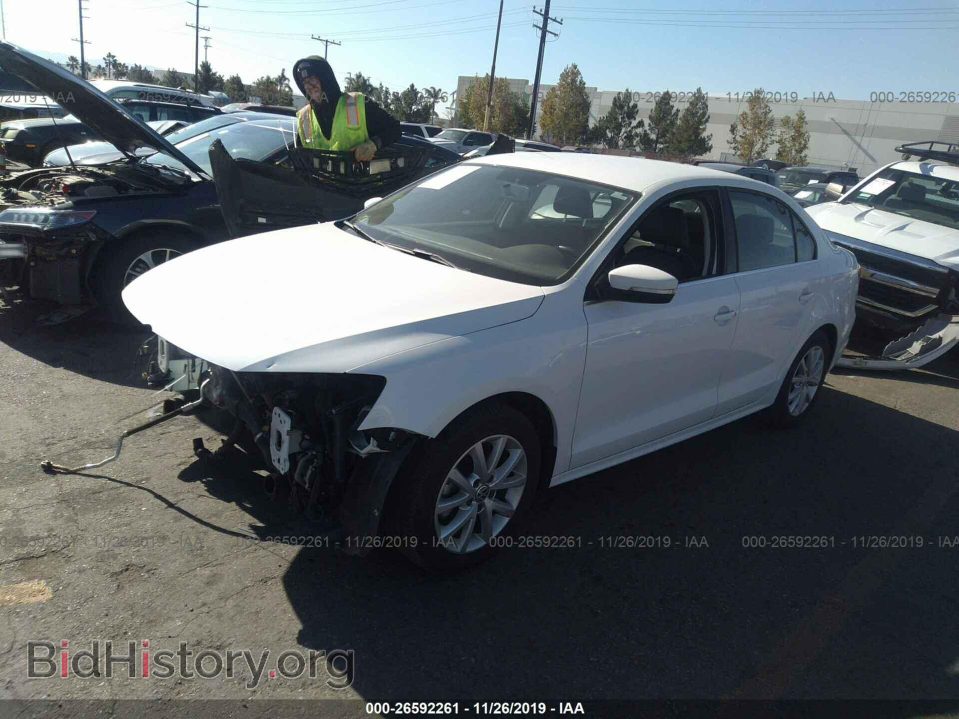 2014 VOLKSWAGEN JETTA - VIN: 3VWD17AJ0EM405677 - Фото 2