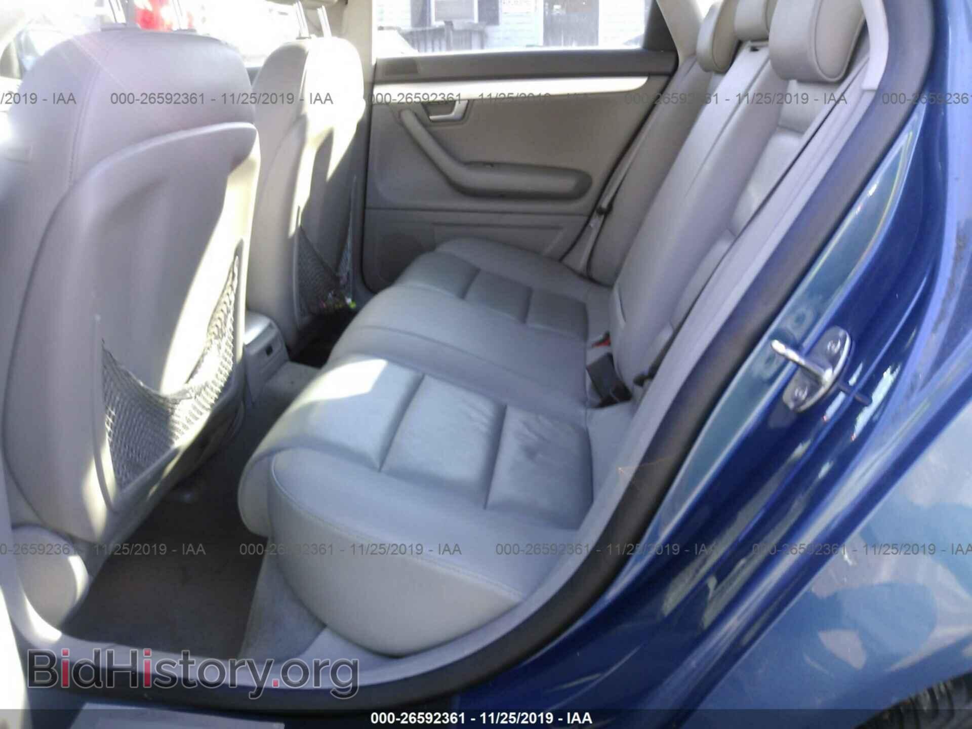 2006 AUDI A4 - VIN: WAUAF78E66A057556 - Photo 8