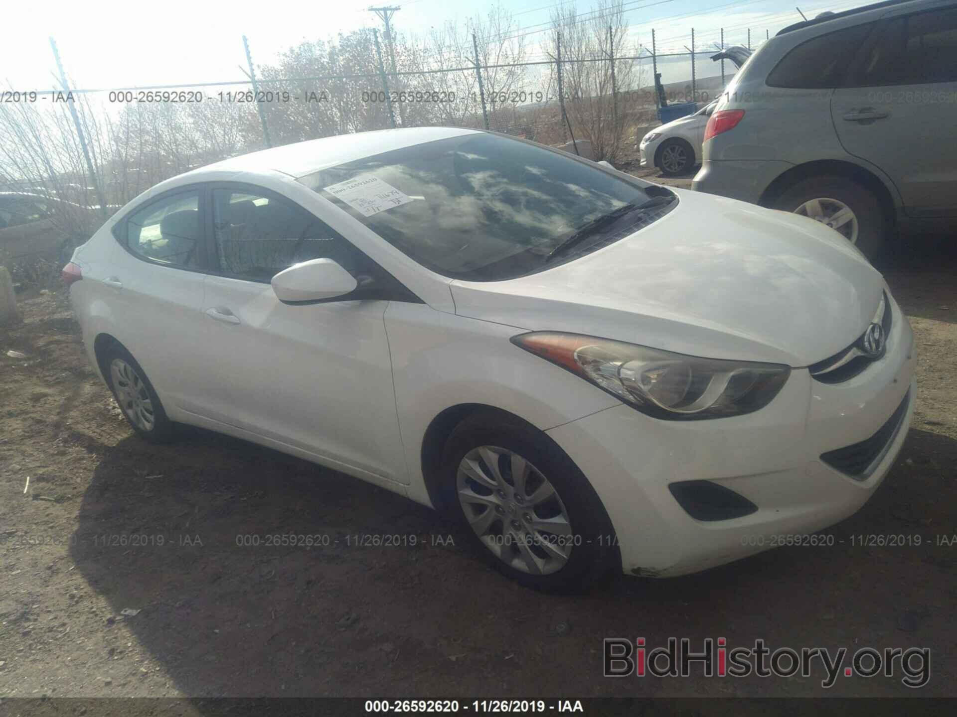 Фотография 5NPDH4AE4CH142323 - HYUNDAI ELANTRA 2012