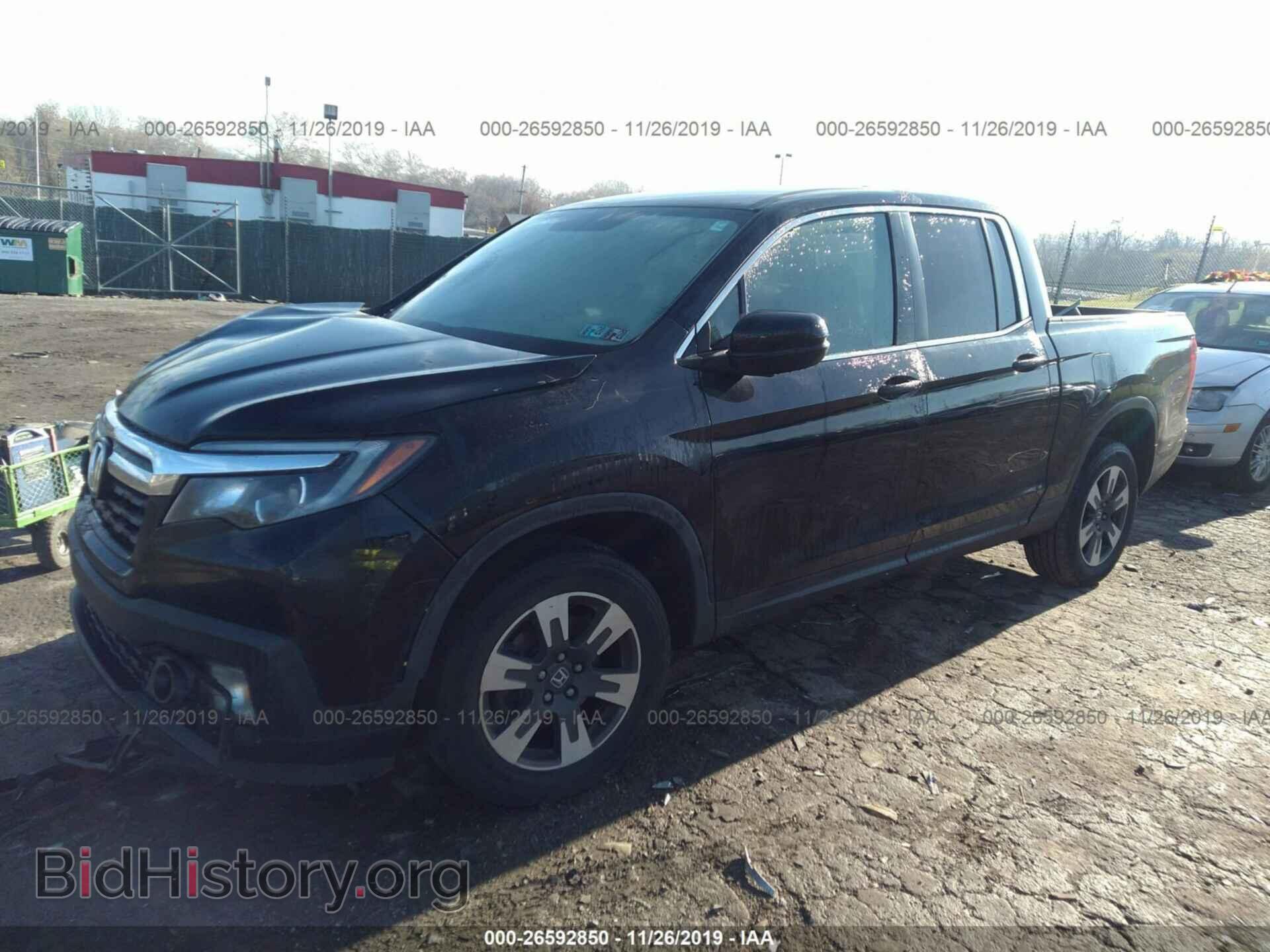 2017 HONDA RIDGELINE - VIN: 5FPYK3F53HB024542 - Фото 2