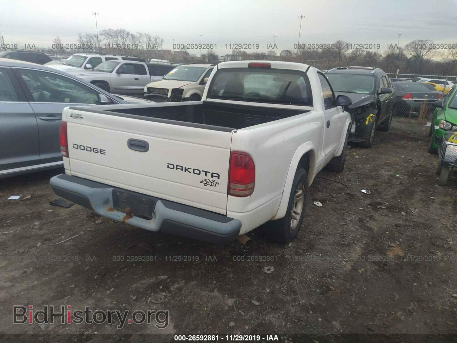 2004 DODGE DAKOTA - VIN: 1D7FL16K24S662534 - Фото 4