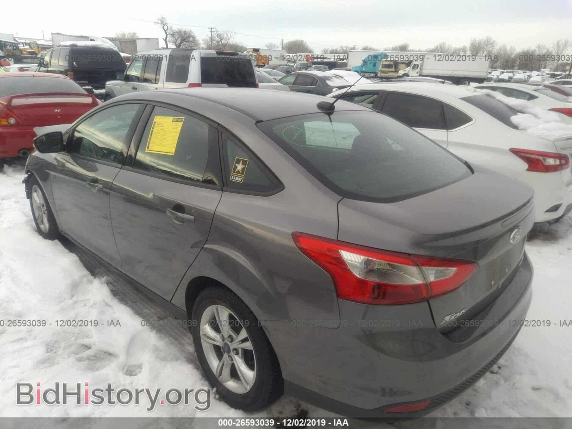 2013 FORD FOCUS - VIN: 1FADP3F25DL371950 - Фото 3