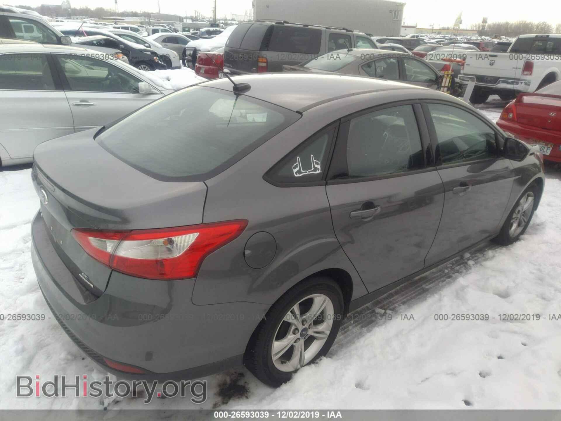 2013 FORD FOCUS - VIN: 1FADP3F25DL371950 - Фото 4