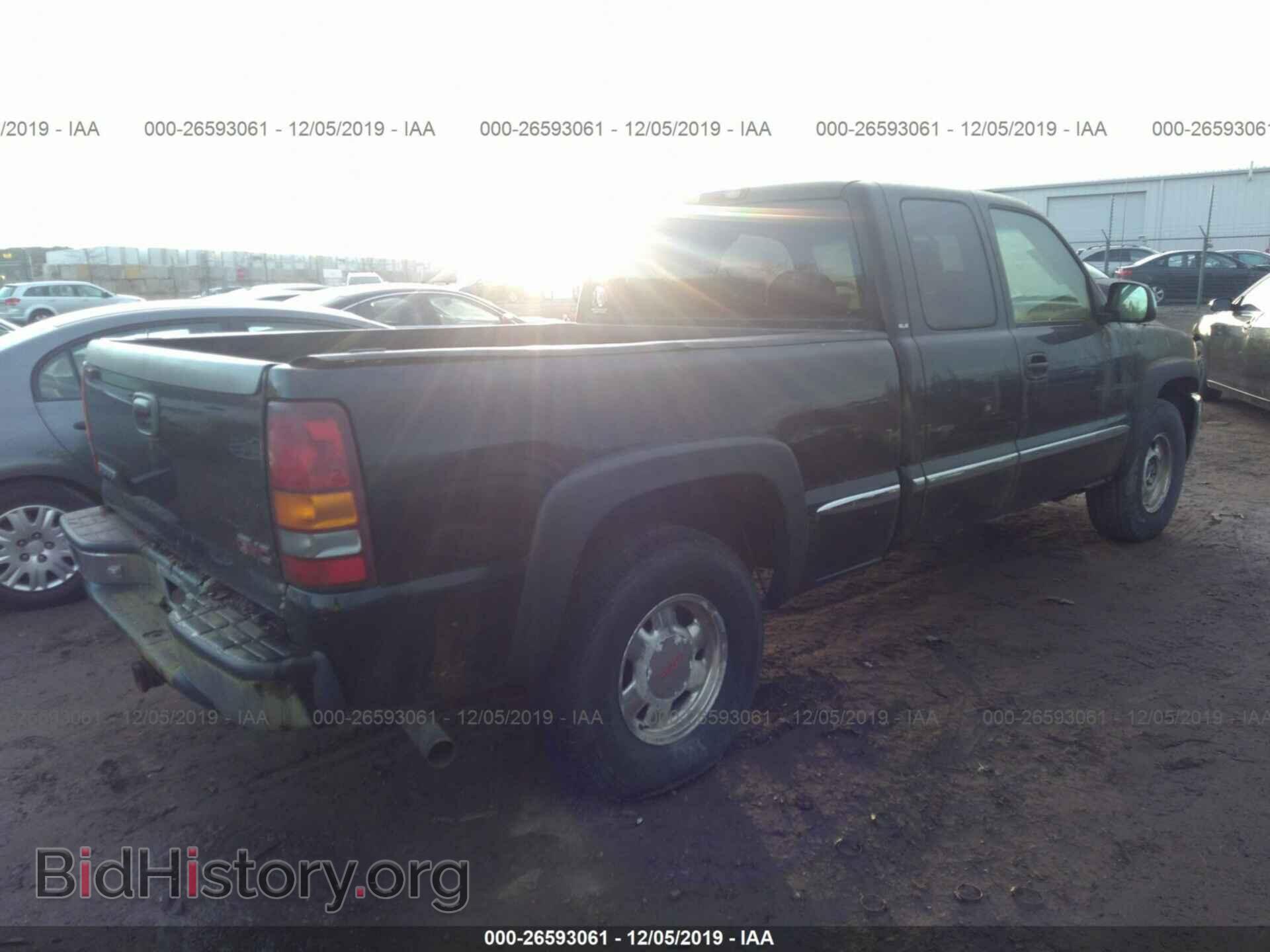 2001 GMC NEW SIERRA - VIN: 2GTEK19T011371989 - Фото 4