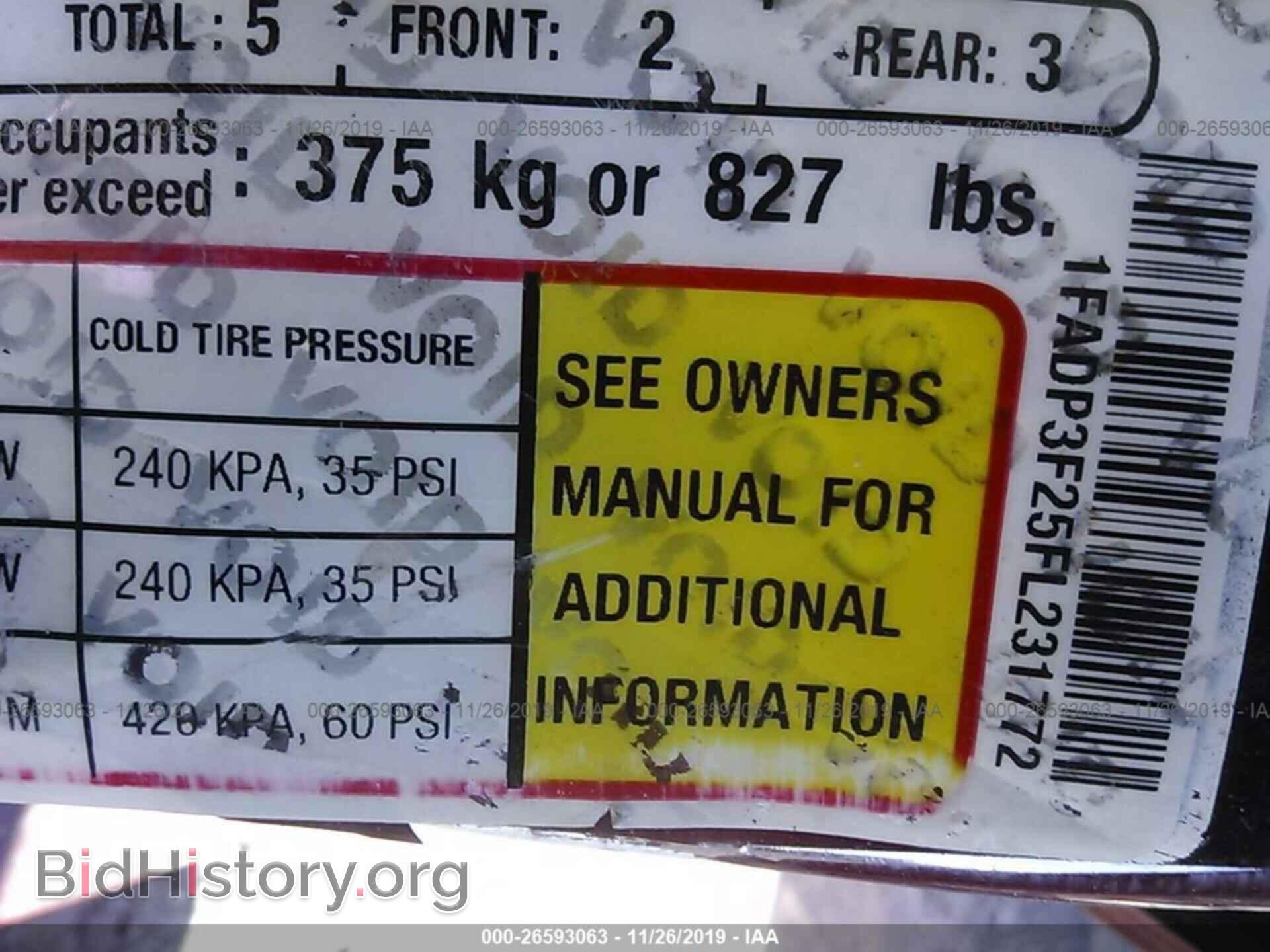 2015 FORD FOCUS - VIN: 1FADP3F25FL231772 - Photo 9