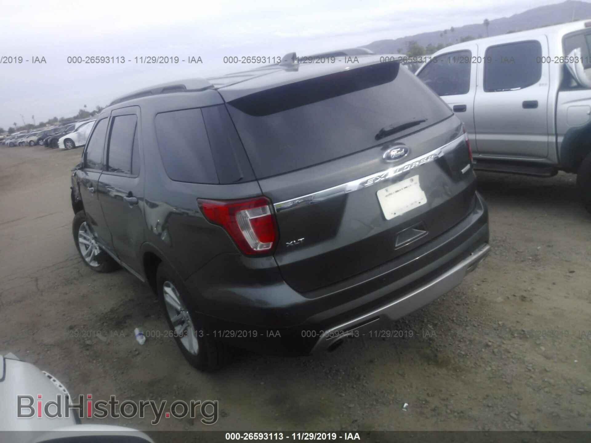 2017 Ford Explorer - VIN: 1FM5K7DH9HGD42554 - Фото 3