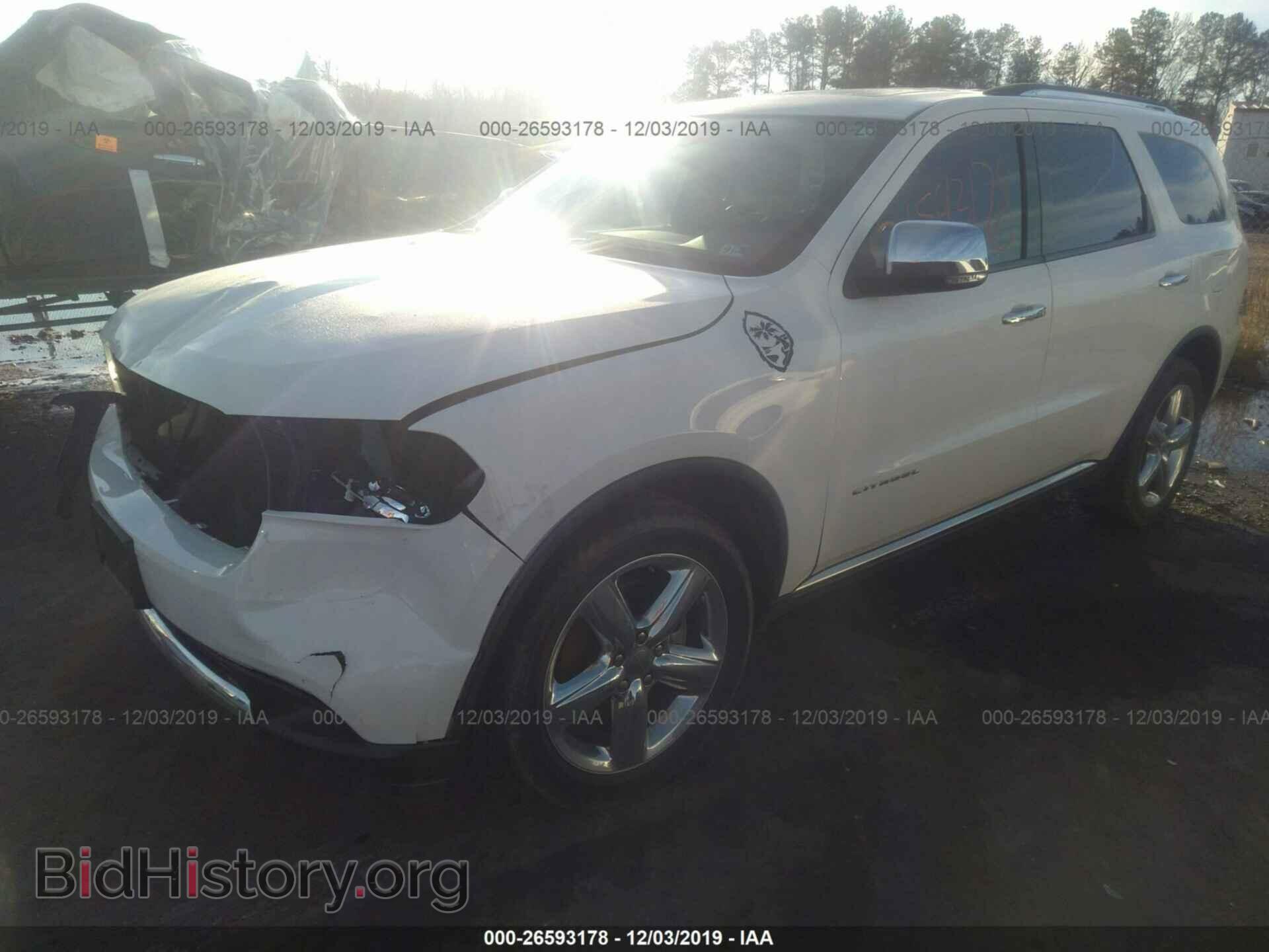 2011 DODGE DURANGO - VIN: 1D4RD5GG9BC716895 - Photo 2