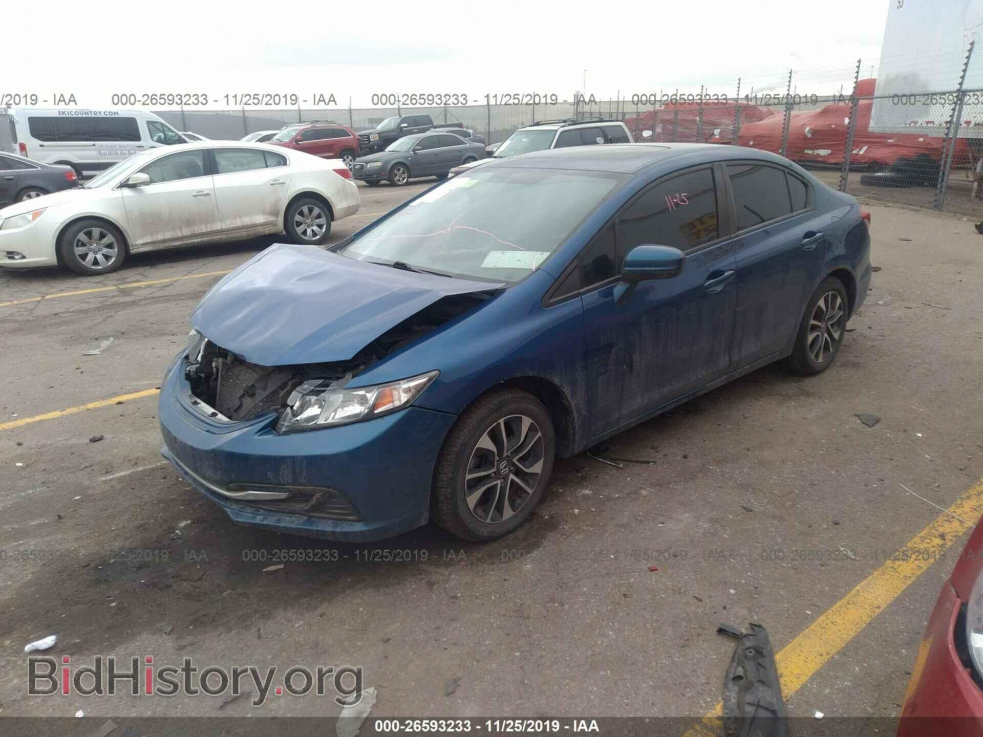 2014 HONDA CIVIC - VIN: 19XFB2F82EE244454 - Photo 2