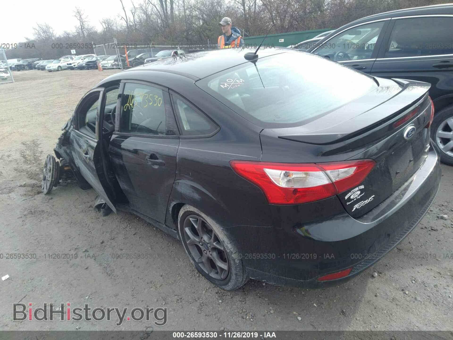 2013 FORD FOCUS - VIN: 1FADP3F22DL250325 - Фото 3