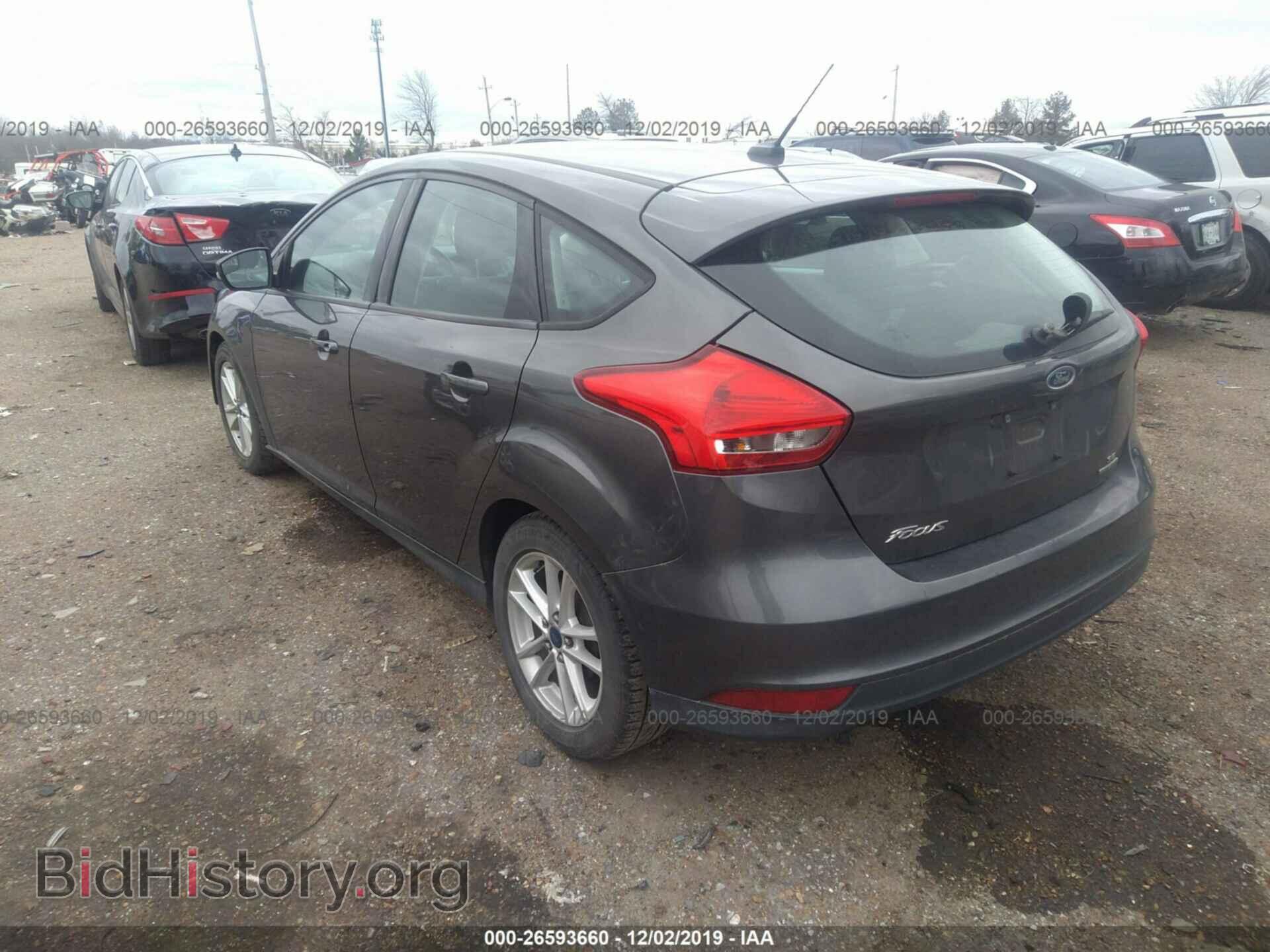 2015 FORD FOCUS - VIN: 1FADP3K2XFL249478 - Фото 3