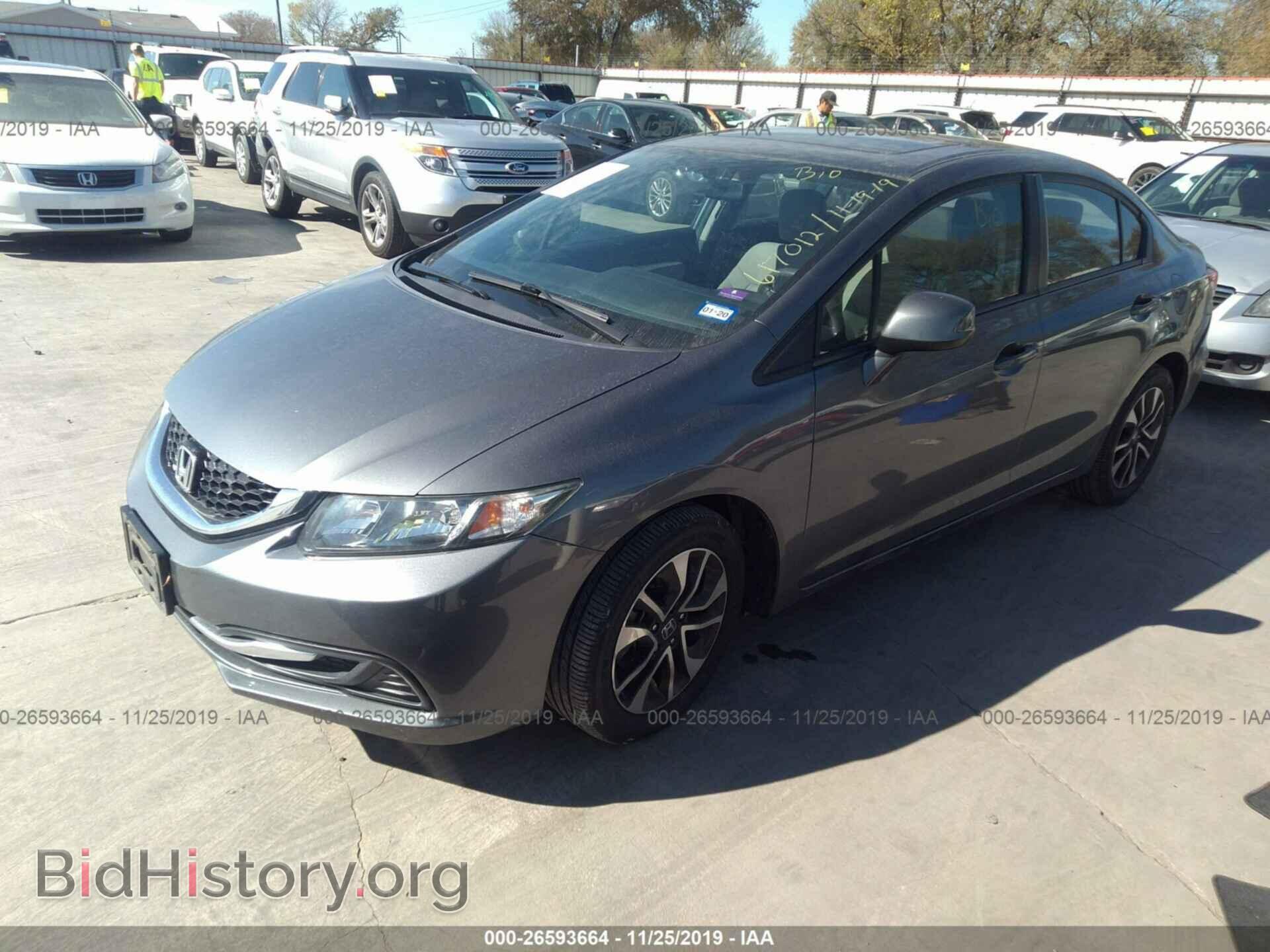 2013 HONDA CIVIC - VIN: 19XFB2F83DE267563 - Photo 2