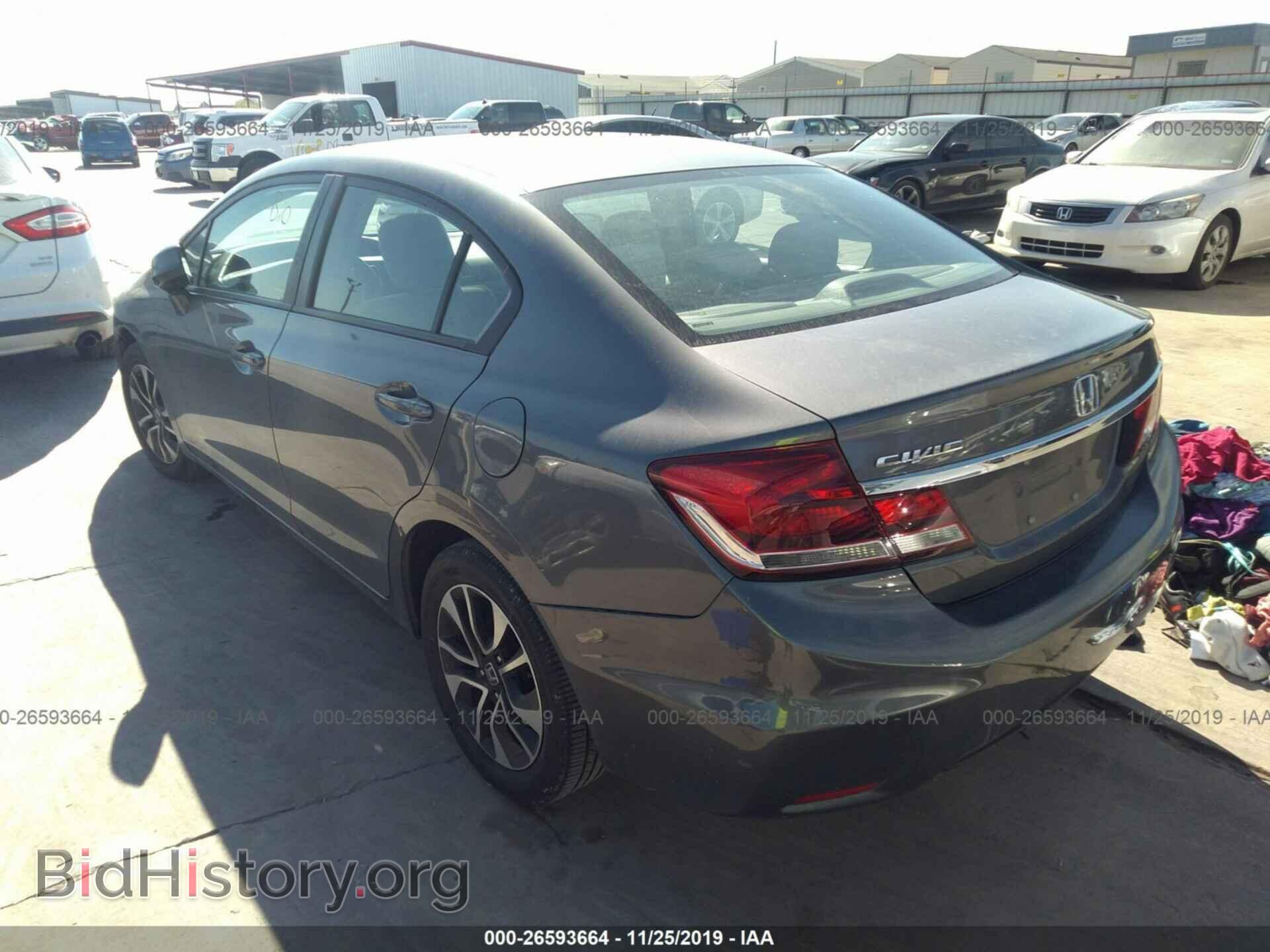 2013 HONDA CIVIC - VIN: 19XFB2F83DE267563 - Photo 3