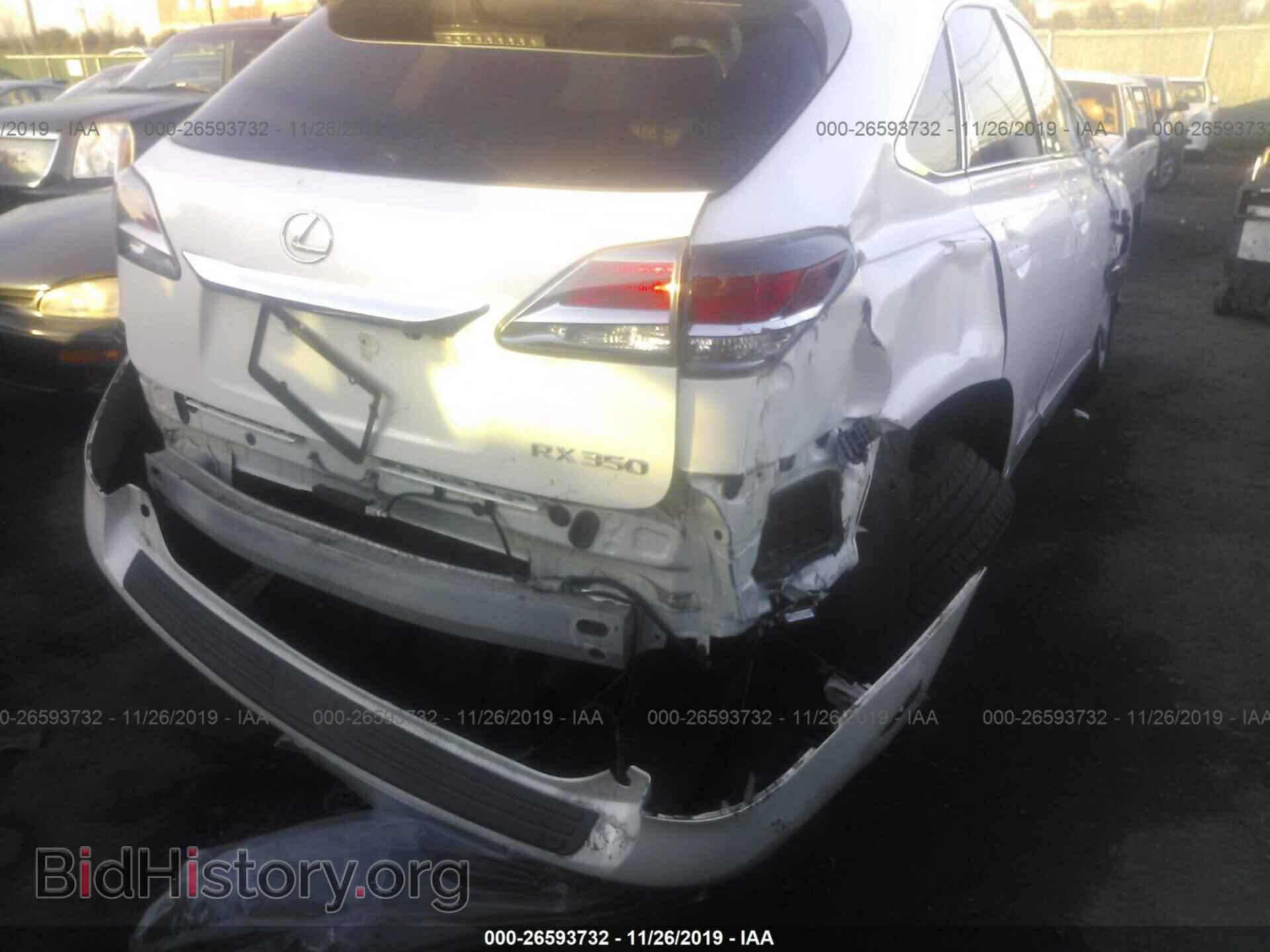 2013 LEXUS RX - VIN: 2T2BK1BA6DC193972 - Фото 6