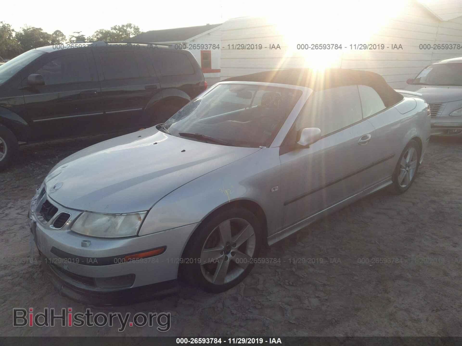 2007 SAAB 9-3 - VIN: YS3FH71U076110947 - Фото 2