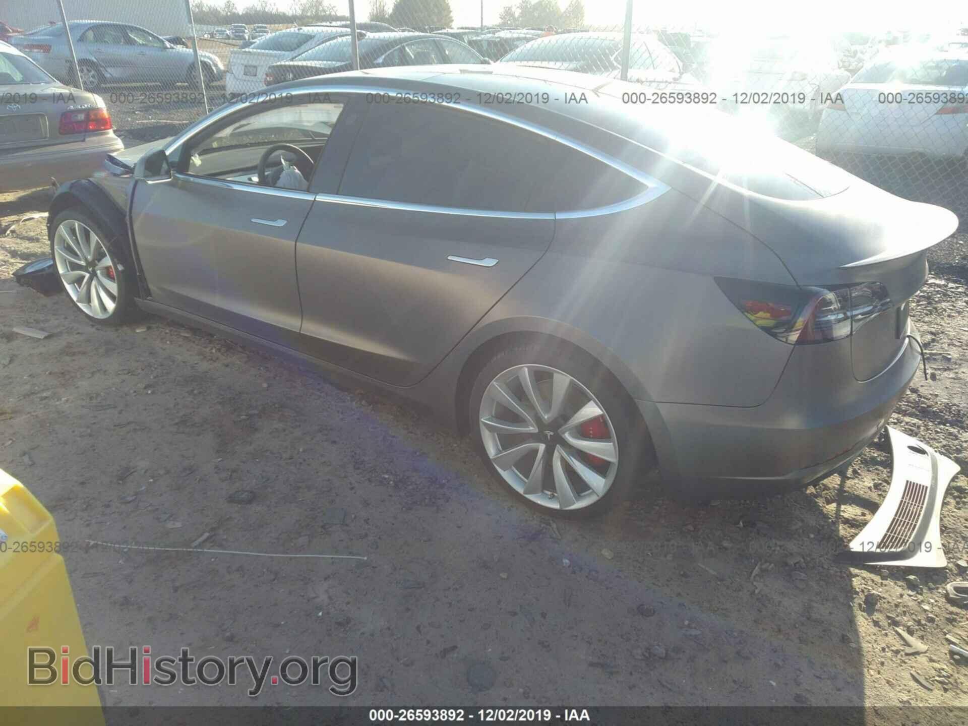 2019 TESLA MODEL 3 - VIN: 5YJ3E1EB2KF407336 - Photo 3
