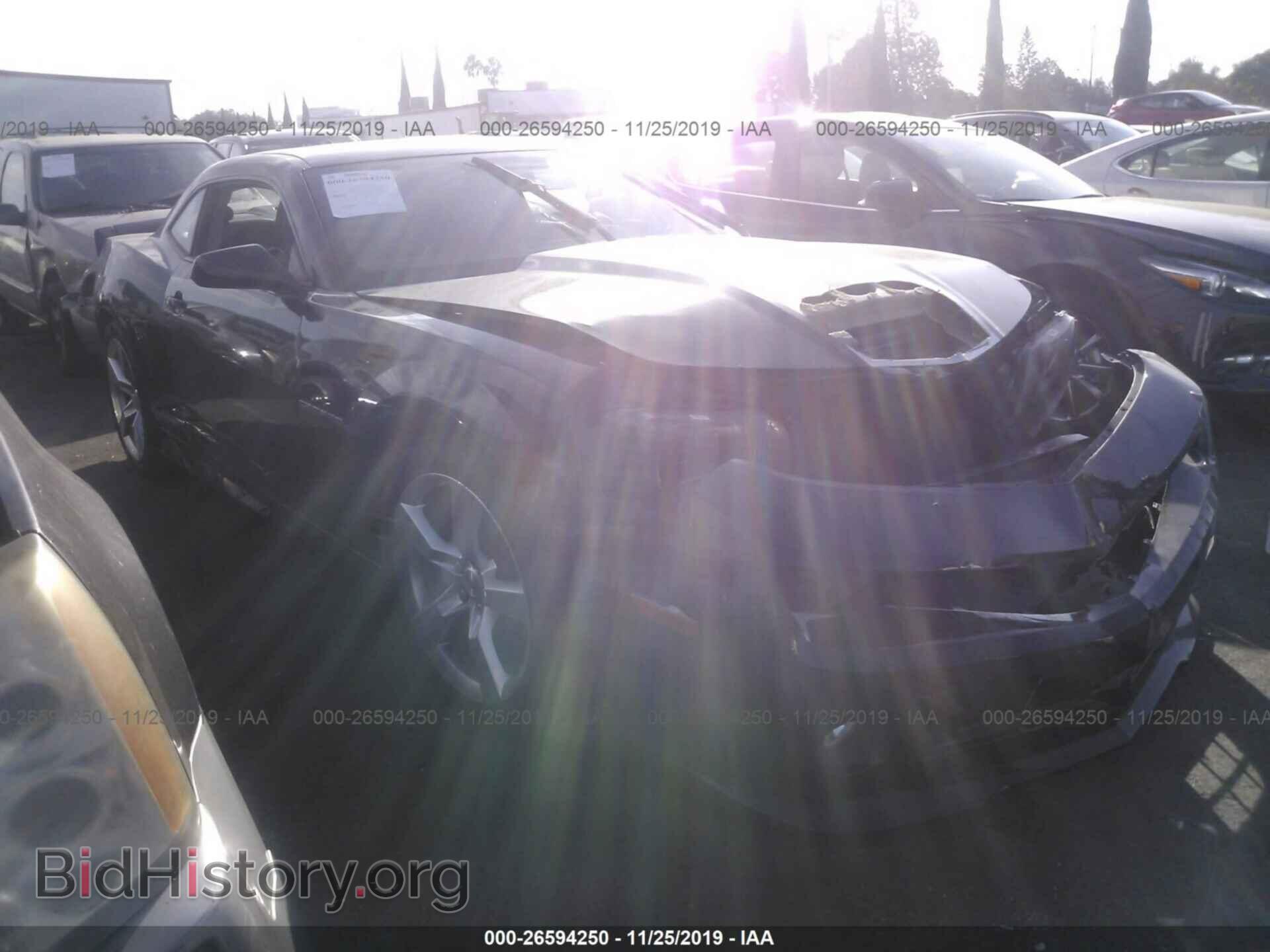 Фотография 2G1FC1E31C9180702 - CHEVROLET CAMARO 2012