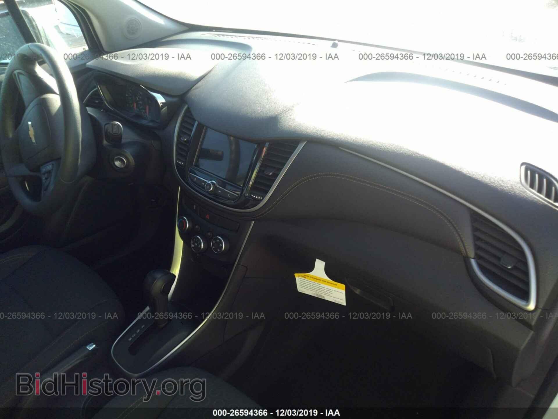 2019 CHEVROLET TRAX - VIN: 3GNCJKSB7KL397837 - Фото 5